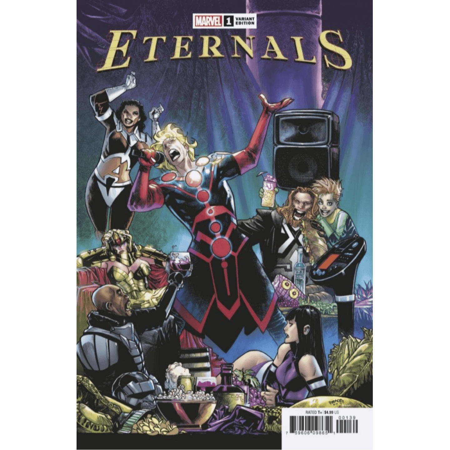 ETERNALS #1 RAMOS LAUNCH VAR