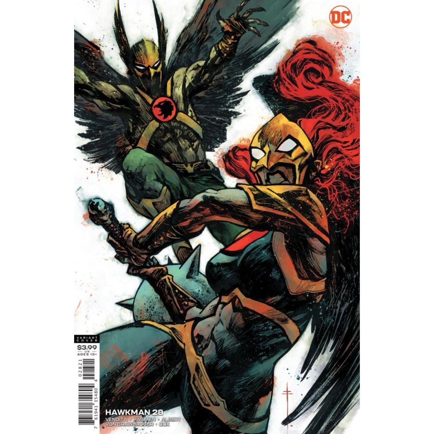 HAWKMAN #28 CVR B SEBASTIAN FIUMARA VAR