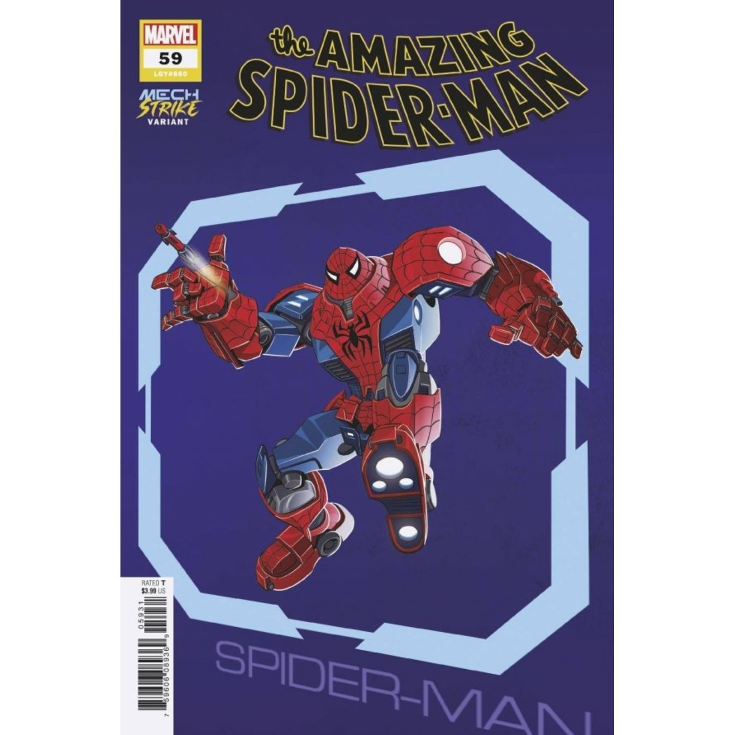 AMAZING SPIDER-MAN #59 CASTELLANI AVENGERS MECH STRIKE VAR