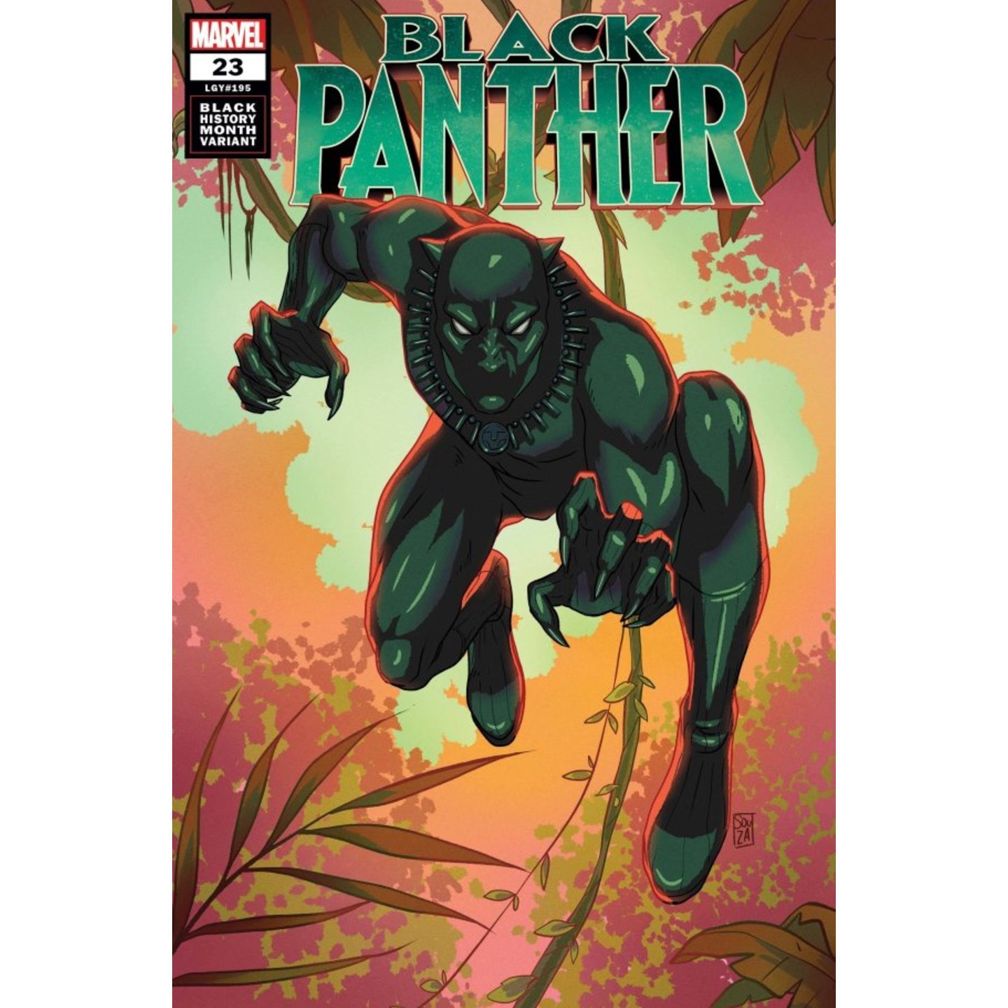 BLACK PANTHER #23 SOUZA BLACK PANTHER BLACK HISTORY VAR