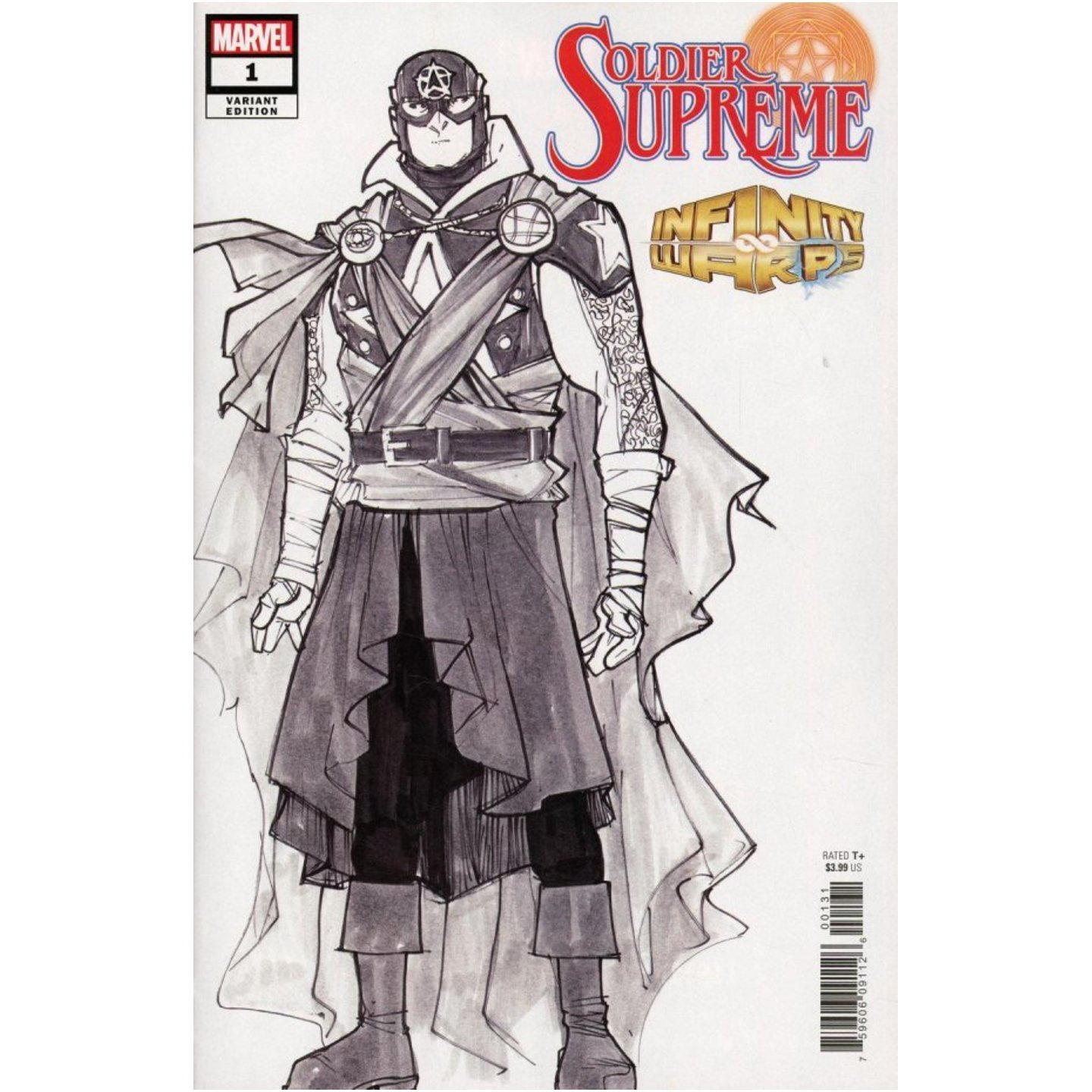 Infinity Warps: Soldier Supreme #1 1:10 Incentive Ramos Design Variant