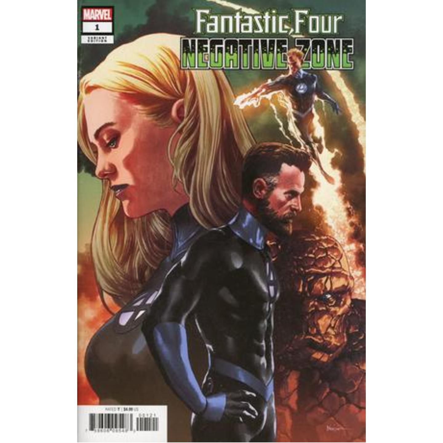 FANTASTIC FOUR NEGATIVE ZONE 1 SUAYAN VAR