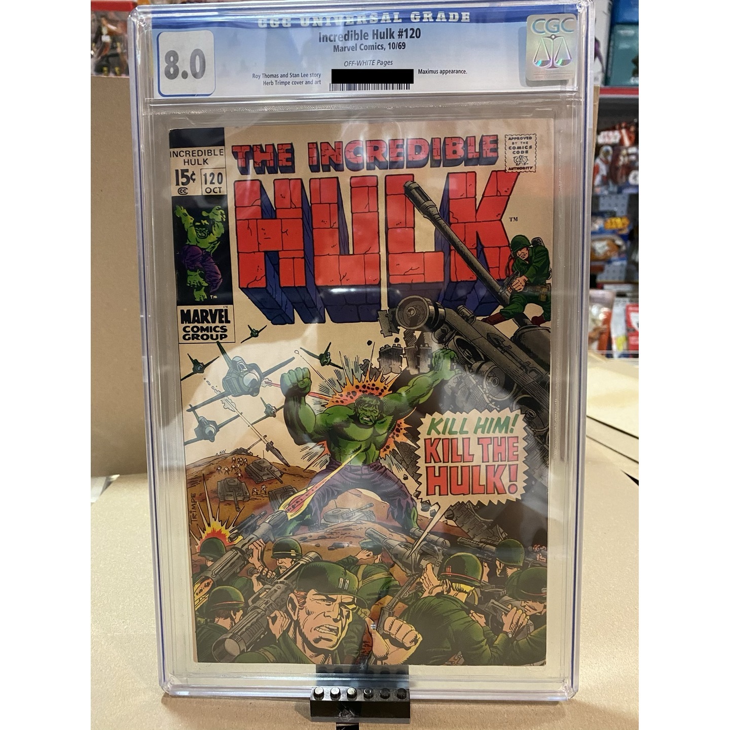 The Incredible Hulk #120 CGC 8.0