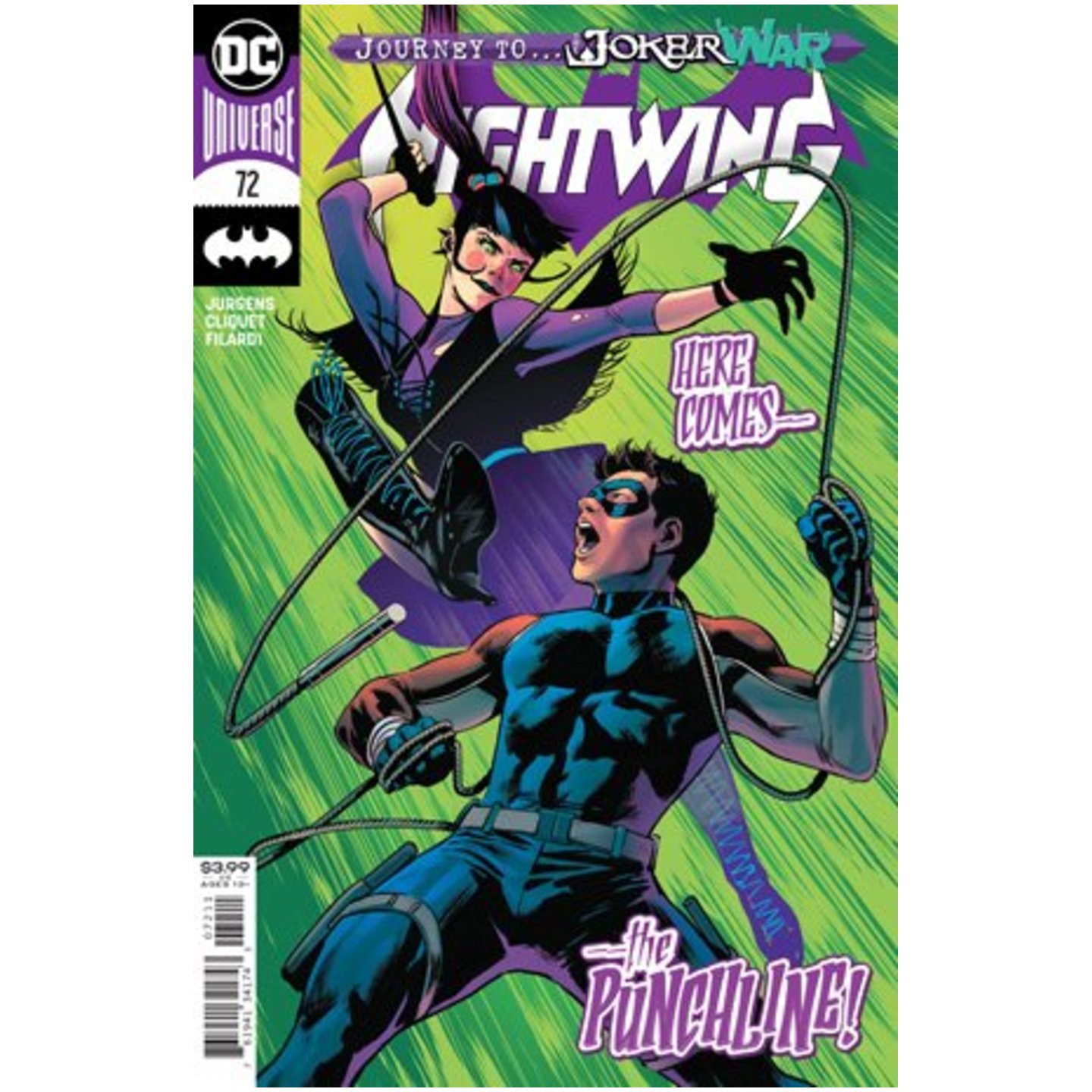 NIGHTWING #72 CVR A TRAVIS MOORE (JOKER WAR)