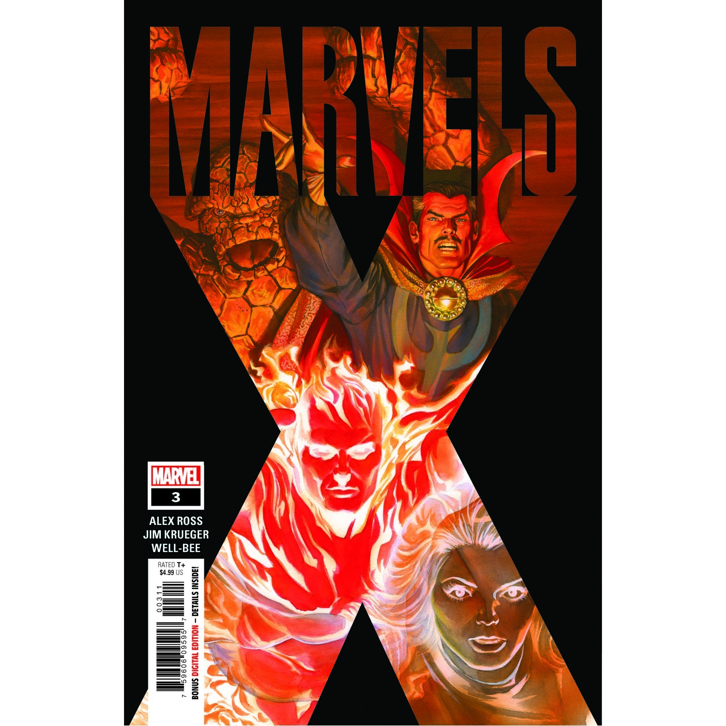 MARVELS X 3 OF 6