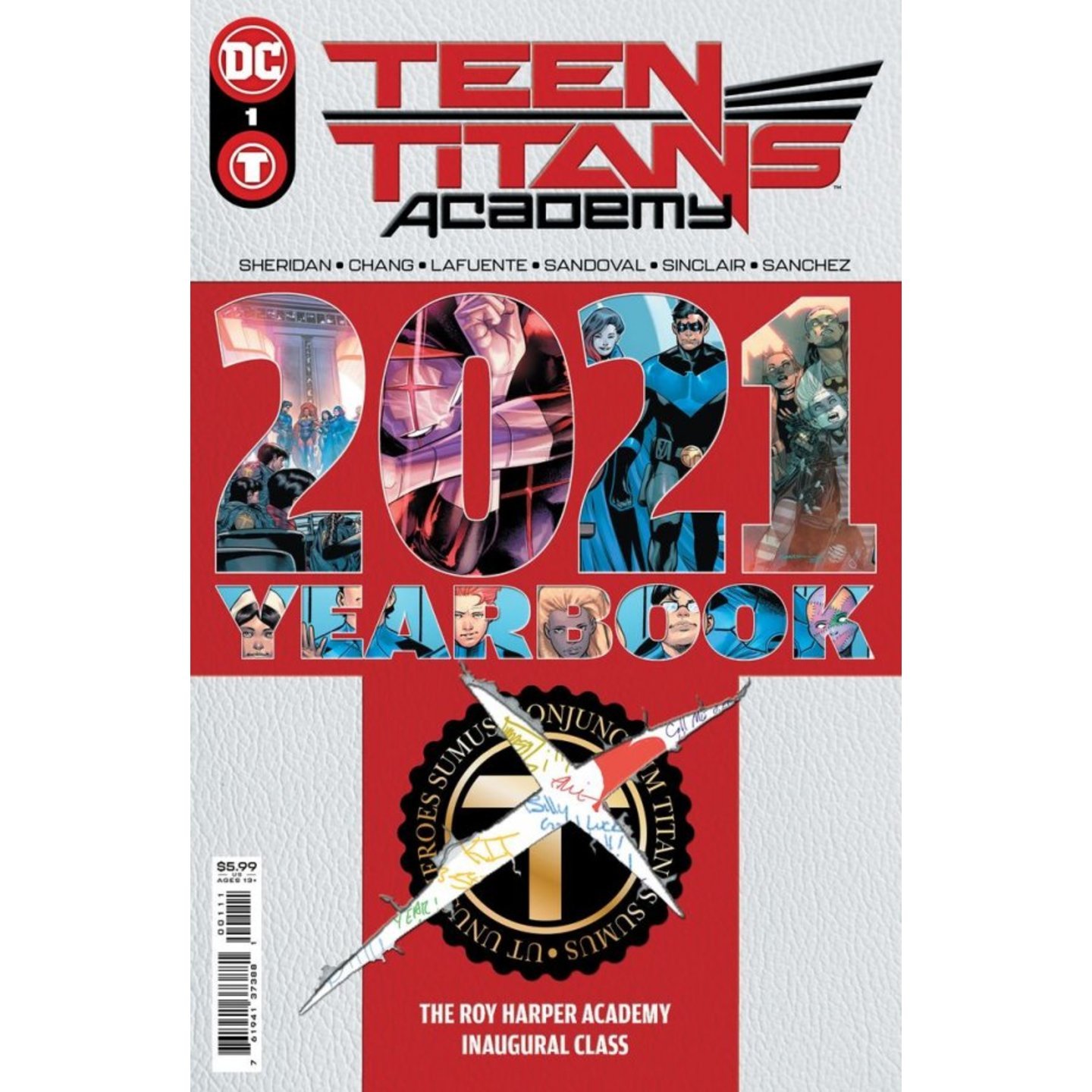 TEEN TITANS ACADEMY 2021 YEARBOOK #1 CVR A VARIOUS