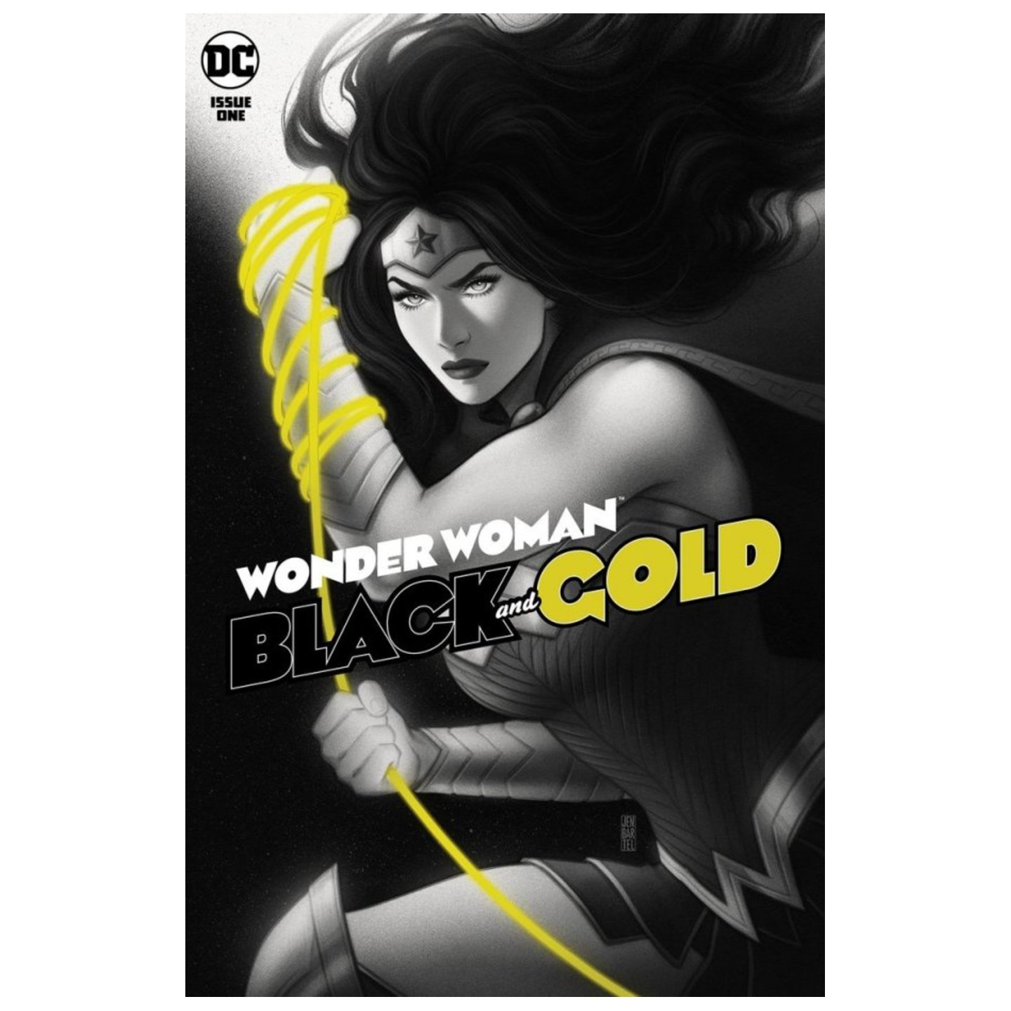 WONDER WOMAN BLACK & GOLD #1 (OF 6) CVR A JEN BARTEL