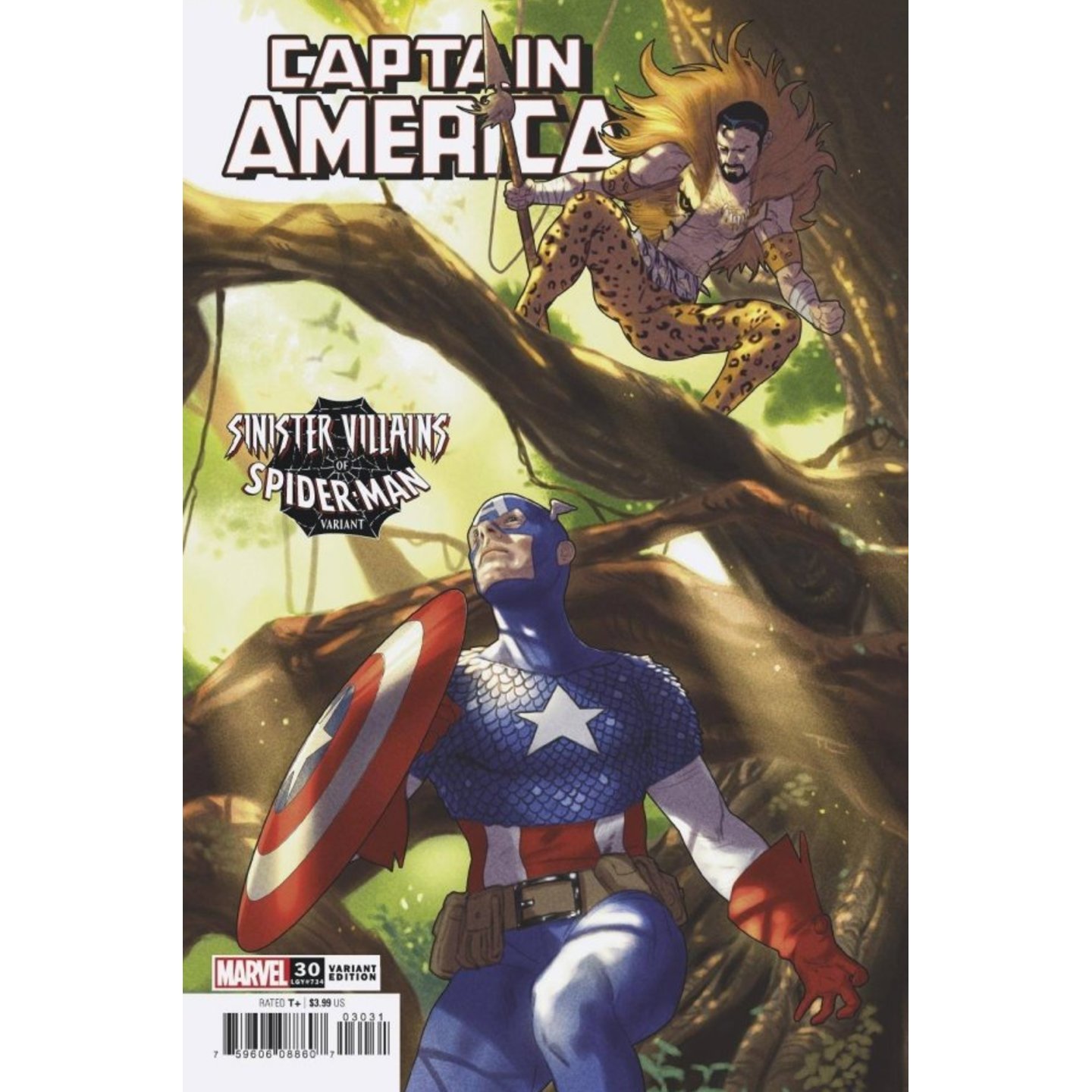 CAPTAIN AMERICA #30 CLARKE SPIDER-MAN VILLAINS VAR