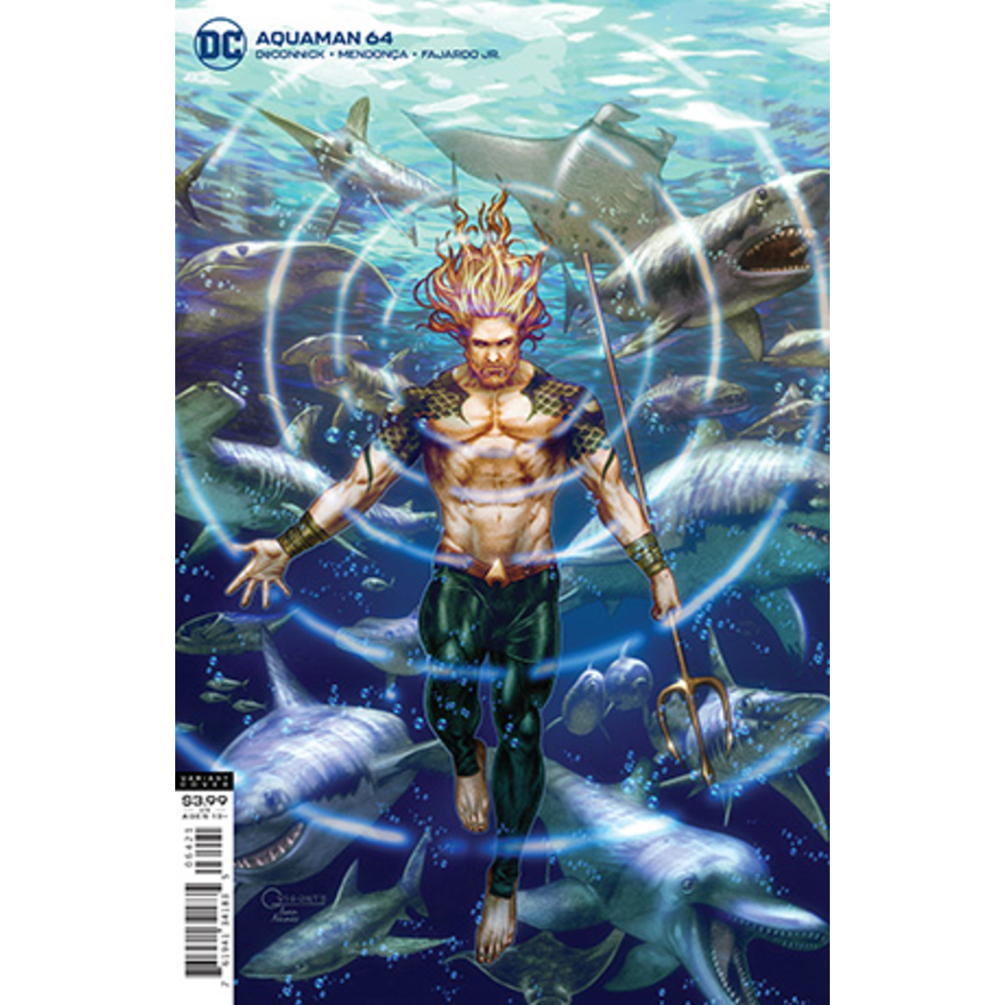 AQUAMAN #64 CVR B GILBERT VIGONTE VAR