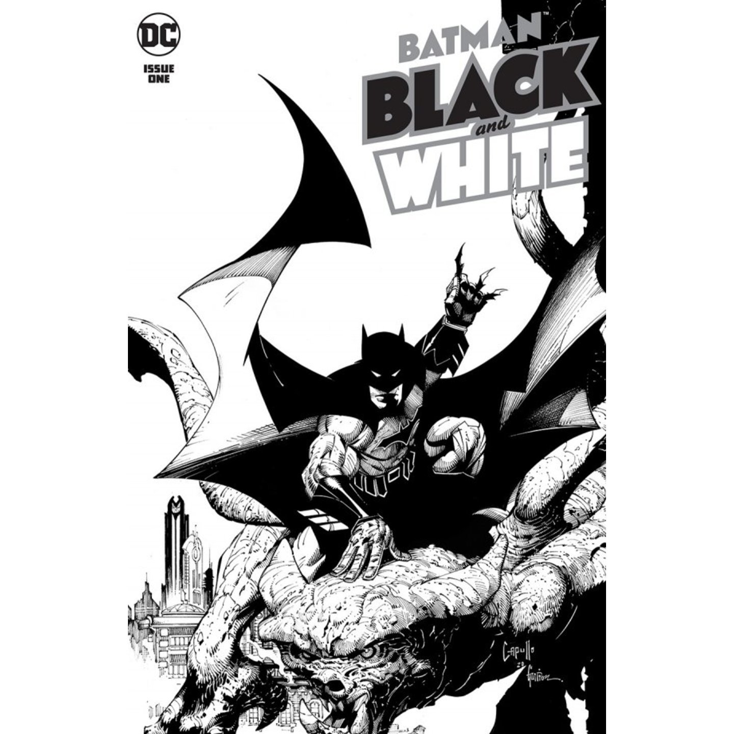 BATMAN BLACK AND WHITE #1 (OF 6) CVR A GREG CAPULLO