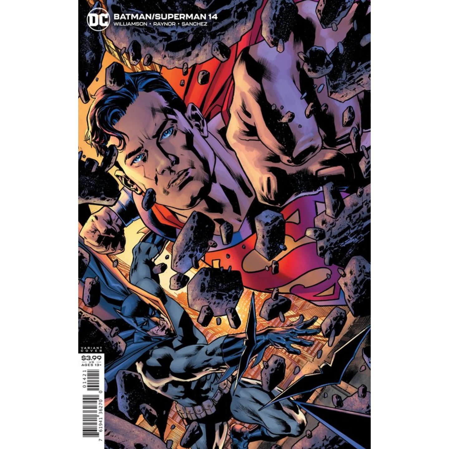 BATMAN SUPERMAN #14 CVR B BRYAN HITCH VAR