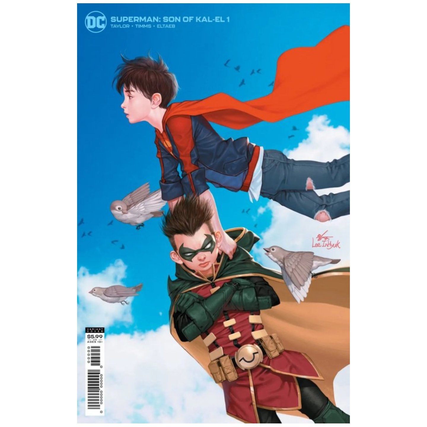 SUPERMAN SON OF KAL-EL #1 CVR B INHYUK LEE CARD STOCK VAR