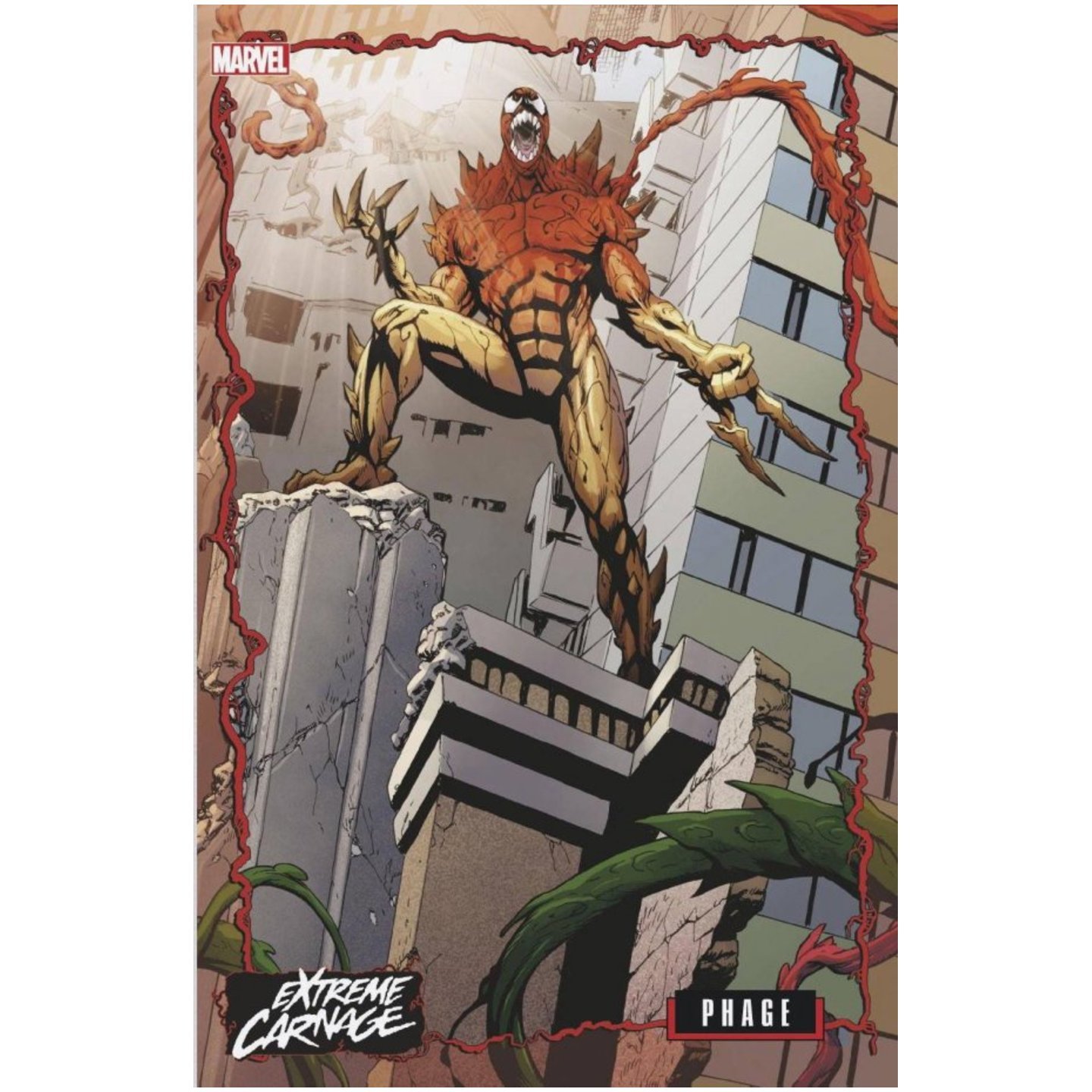 EXTREME CARNAGE PHAGE #1 JOHNSON CONNECTING VAR