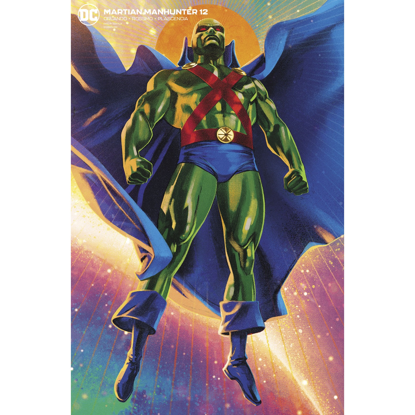 MARTIAN MANHUNTER 12 OF 12 JOSHUA MIDDLETON VAR ED