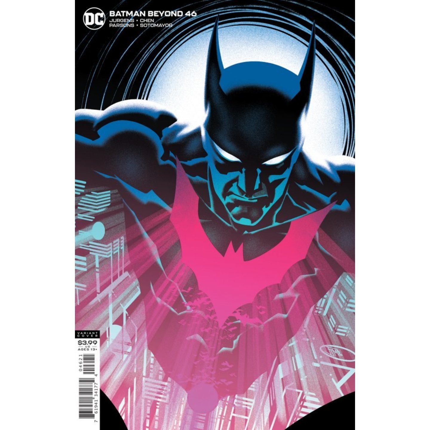 BATMAN BEYOND #46 FRANCIS MANAPUL VAR ED