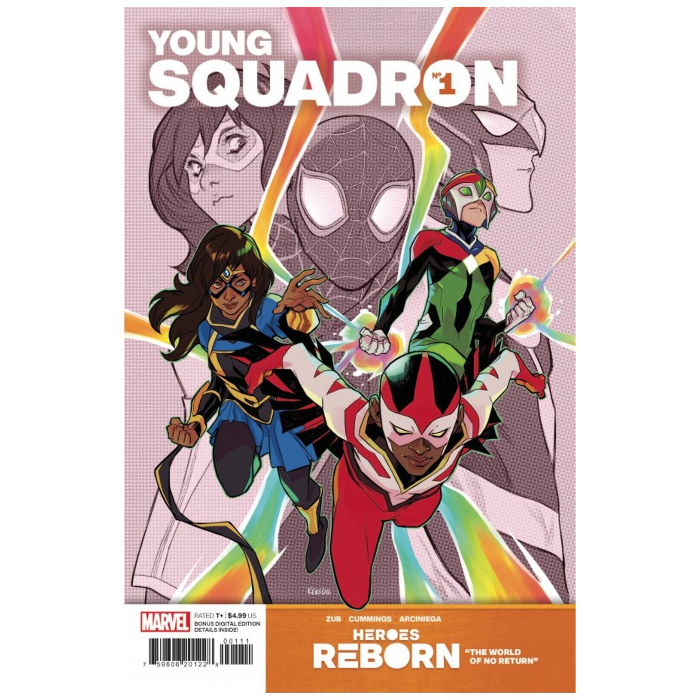 HEROES REBORN YOUNG SQUADRON #1