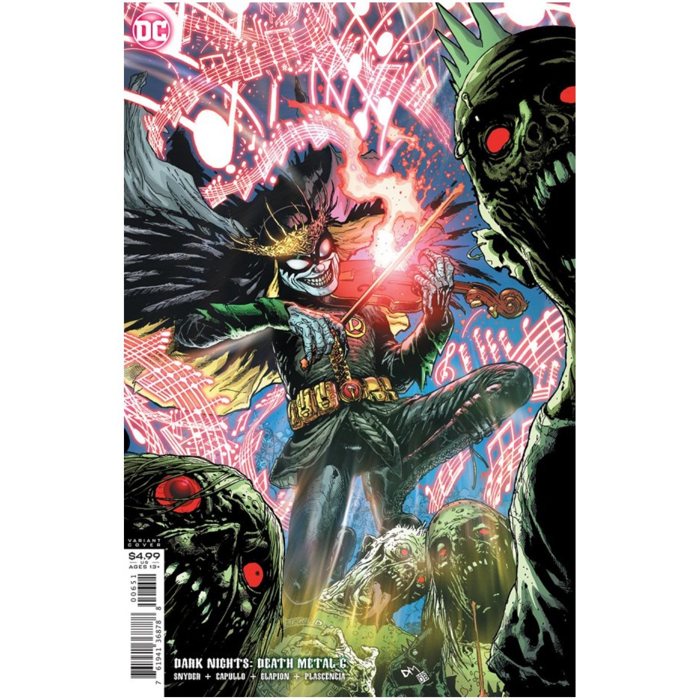 Dark Nights Death Metal 6 125 Variant Edition