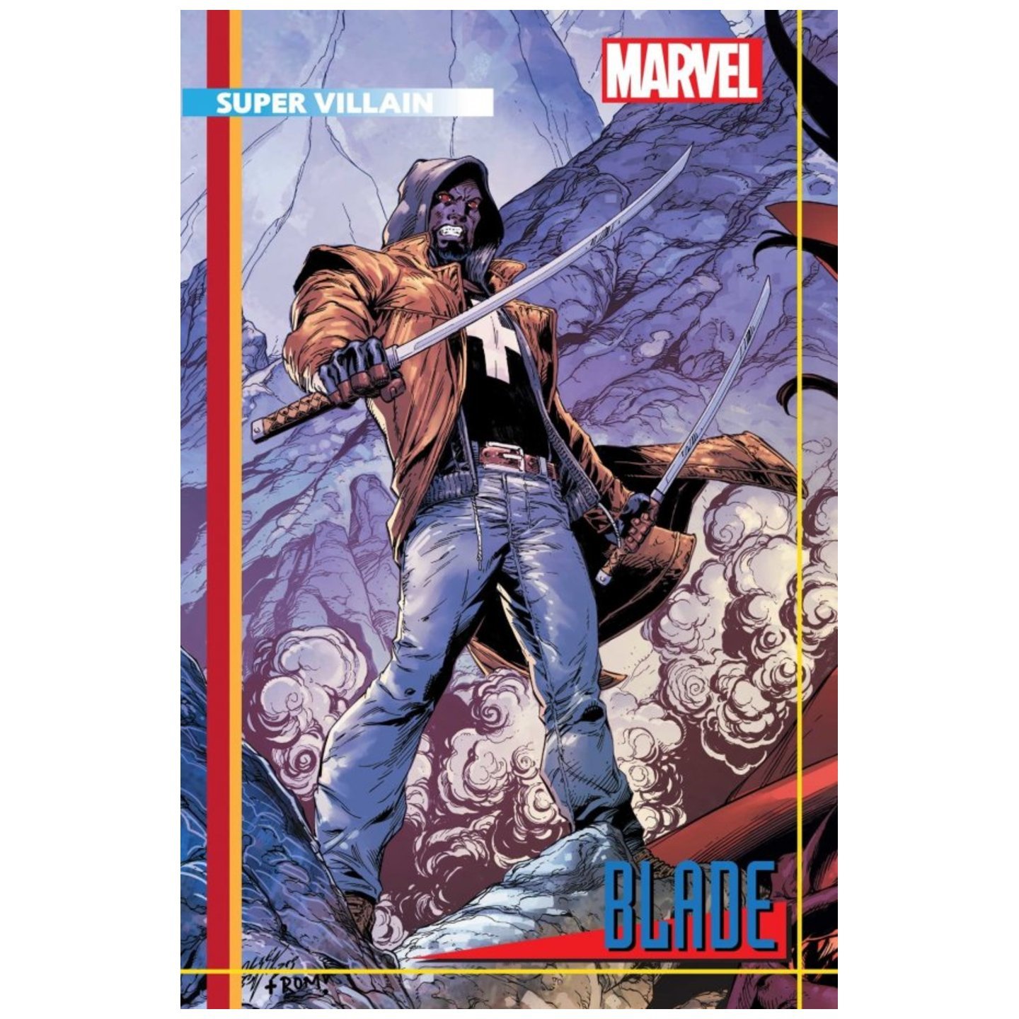 HEROES REBORN #1 (OF 7) BAGLEY TRADING CARD VAR