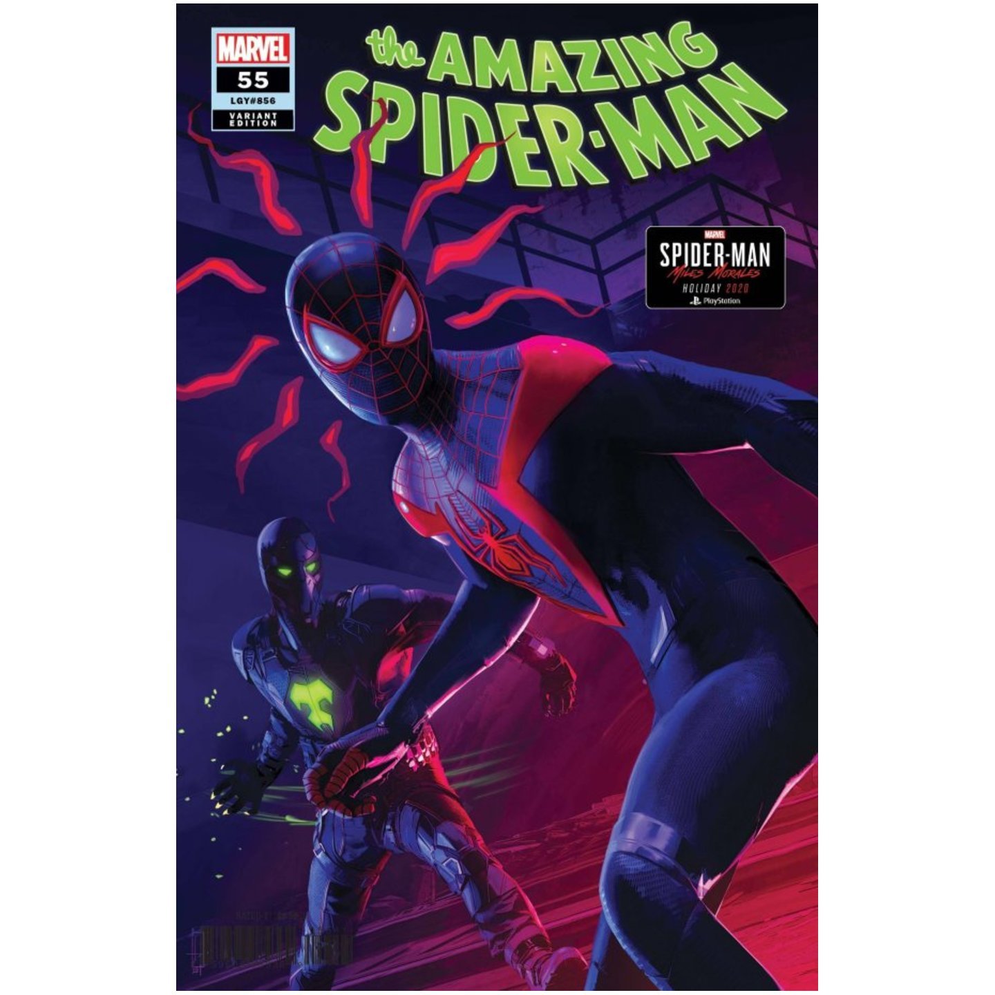 AMAZING SPIDER-MAN #55 1:10 Schumaker Spider-Man Miles Morales Variant