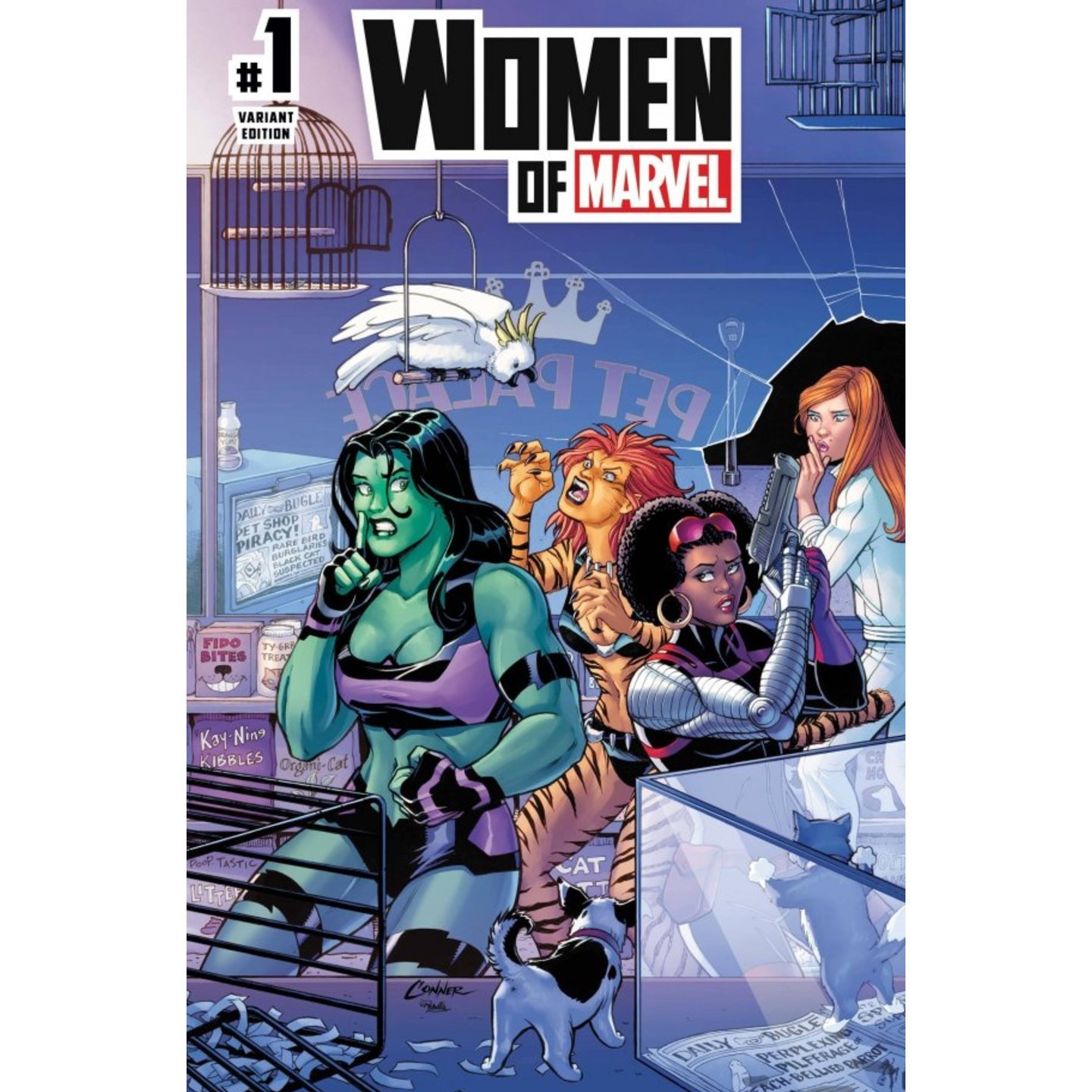 WOMEN OF MARVEL #1 CONNER VAR