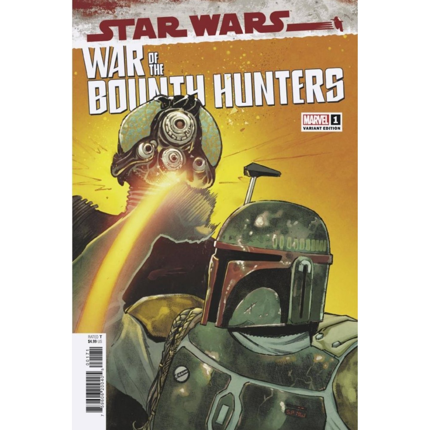 STAR WARS WAR BOUNTY HUNTERS #1 (OF 5) PICHELLI VAR