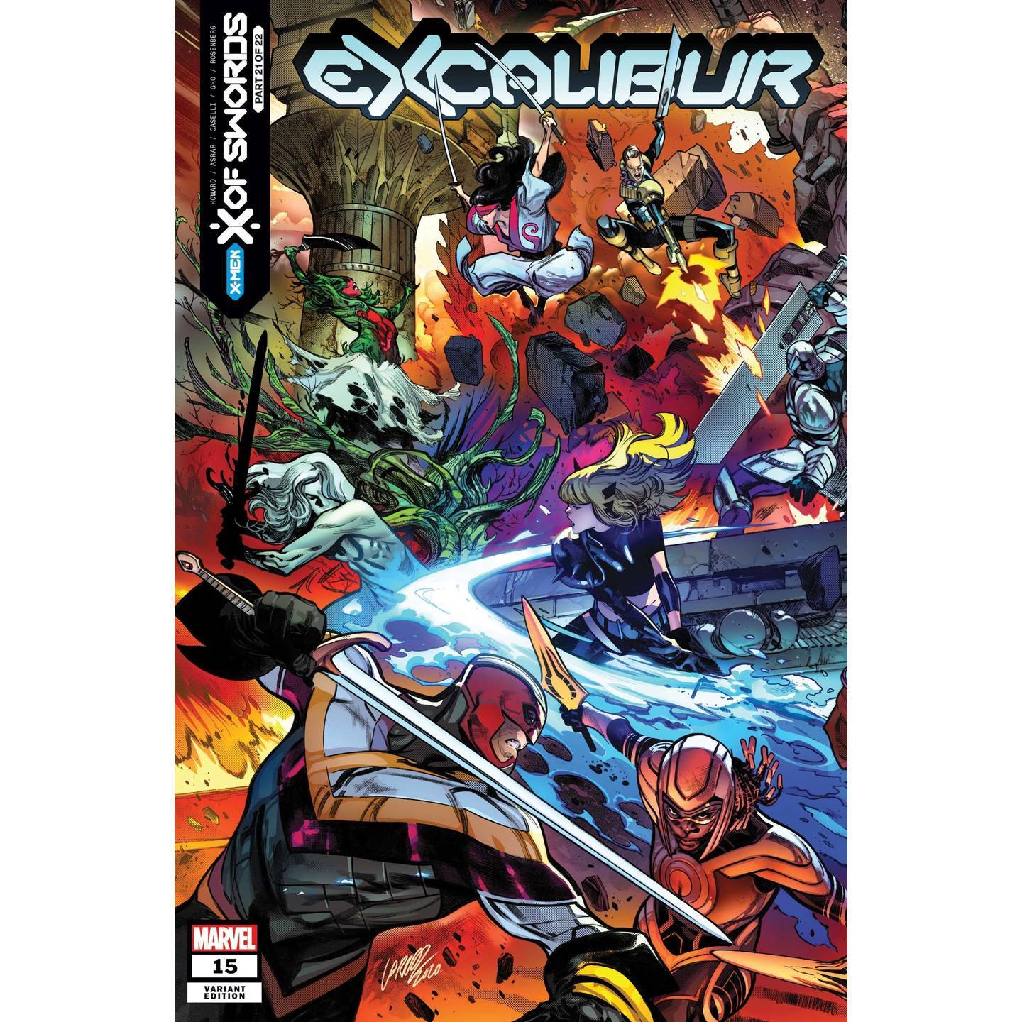 EXCALIBUR #15 LARRAZ CONNECTING VAR XOS