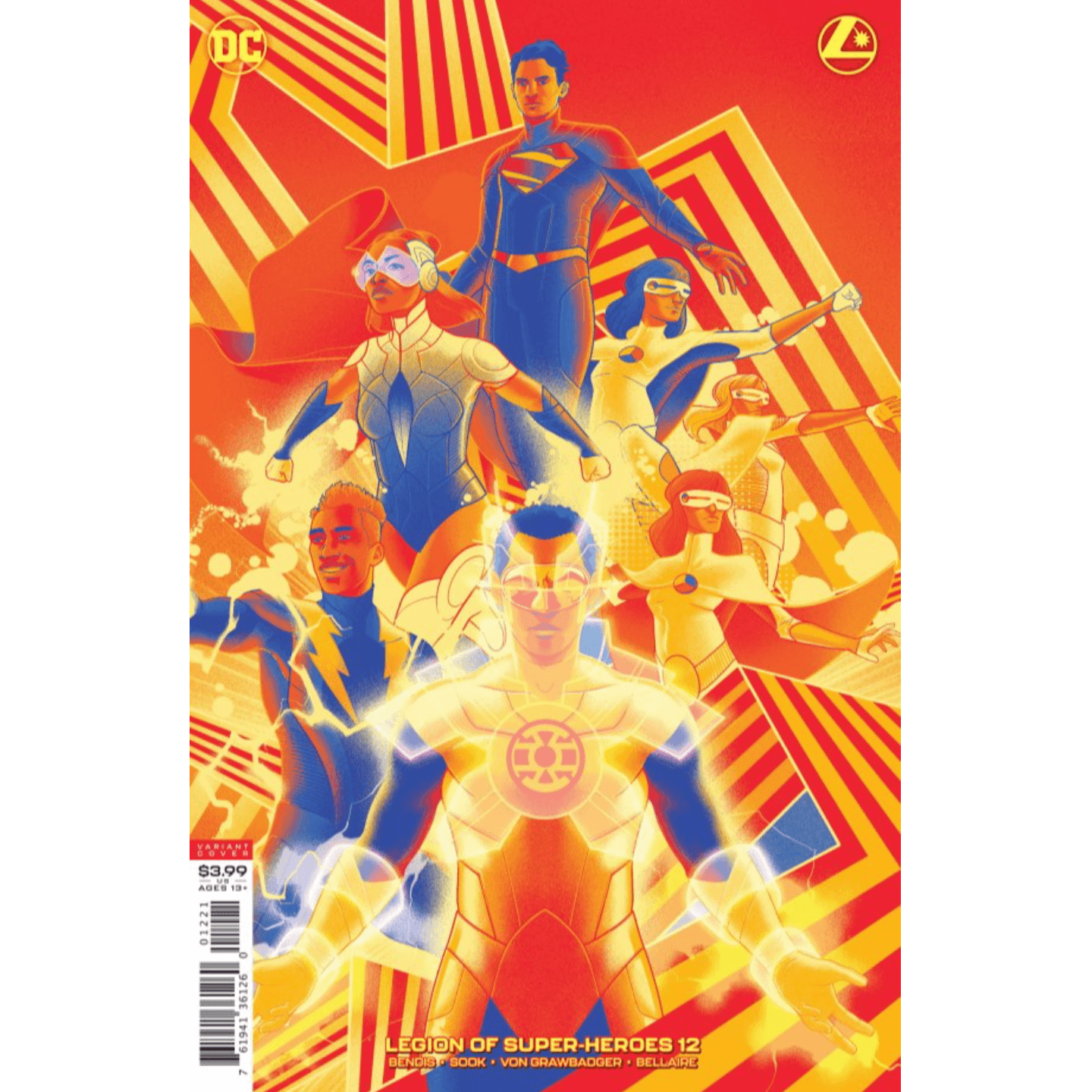 LEGION OF SUPER-HEROES #12 CVR B MATT TAYLOR VAR