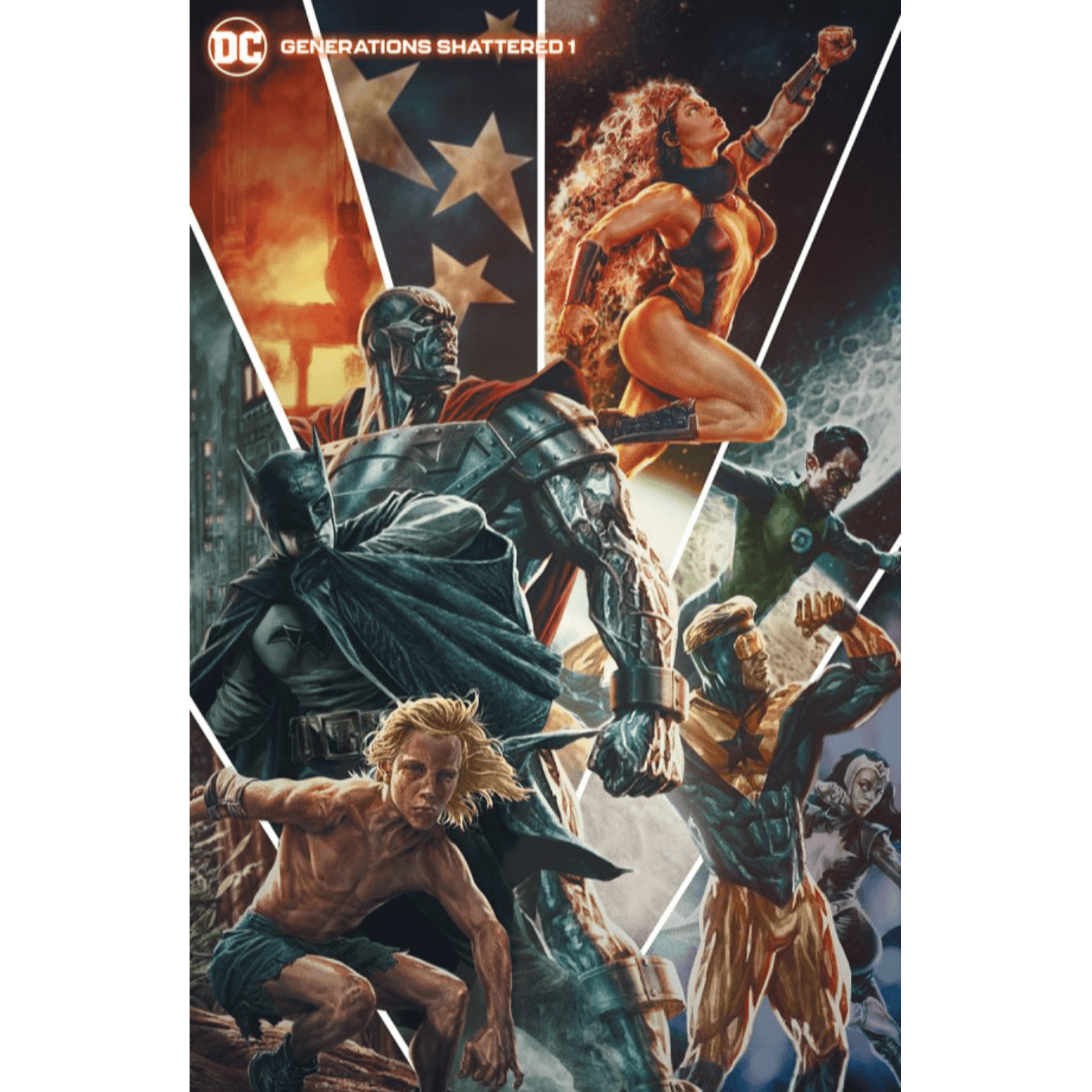 GENERATIONS SHATTERED #1 (ONE SHOT) CVR B LEE BERMEJO VAR