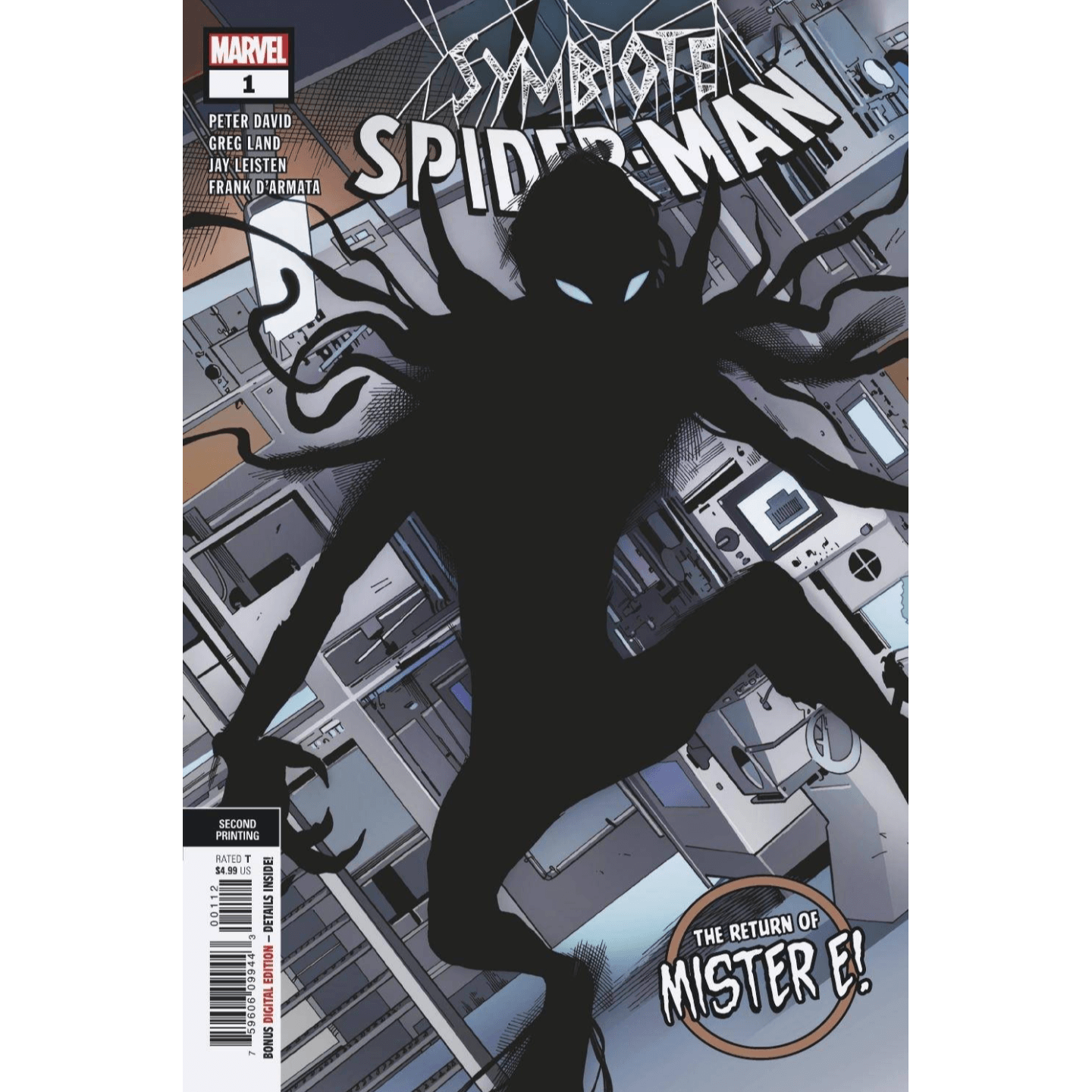 SYMBIOTE SPIDER-MAN KING IN BLACK #1 (OF 5) 2ND PTG VAR