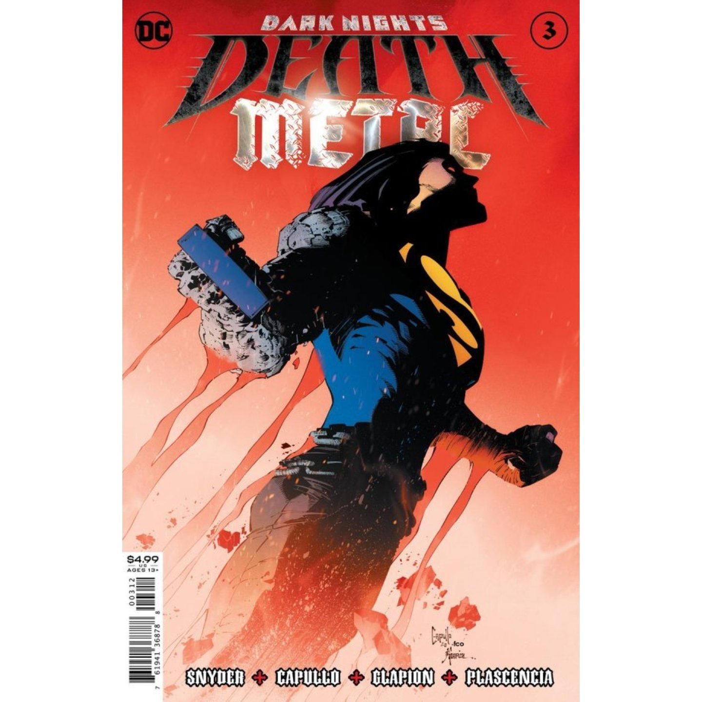 DARK NIGHTS DEATH METAL #3 (OF 6) Second printing