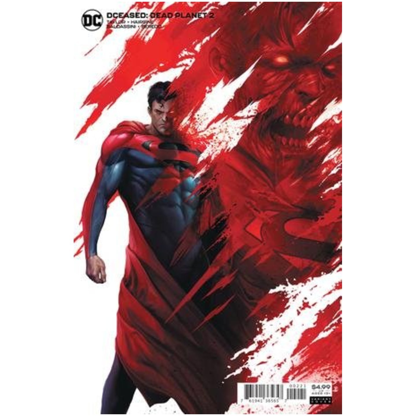 DCEASED DEAD PLANET #2 (OF 6) CVR B FRANCESCO MATTINA CARD STOCK VAR