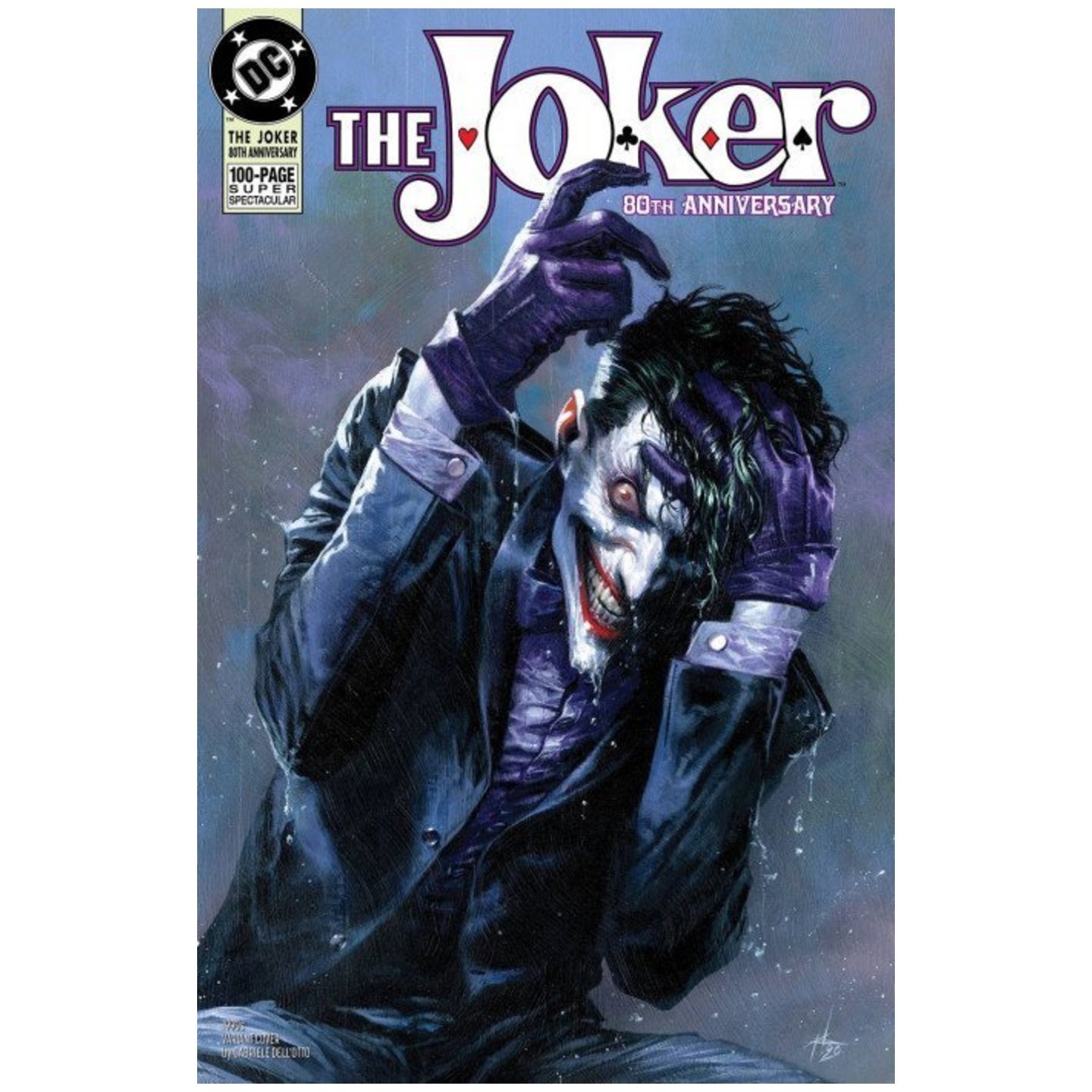 THE JOKER 80TH ANNIVERSARY 100-PAGE SUPER SPECTACULAR #1 1990S VARIANT COVER BY GABRIELE DELL'OTTO