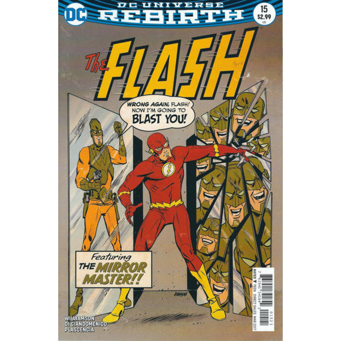 FLASH #15 DAVE JOHNSON VAR