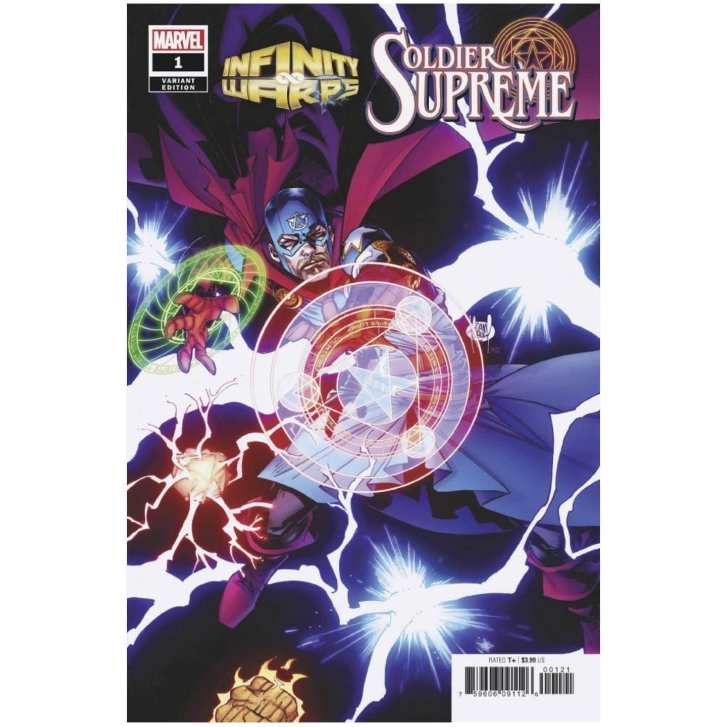 Infinity Warps: Soldier Supreme #1 Adam Kubert Variant