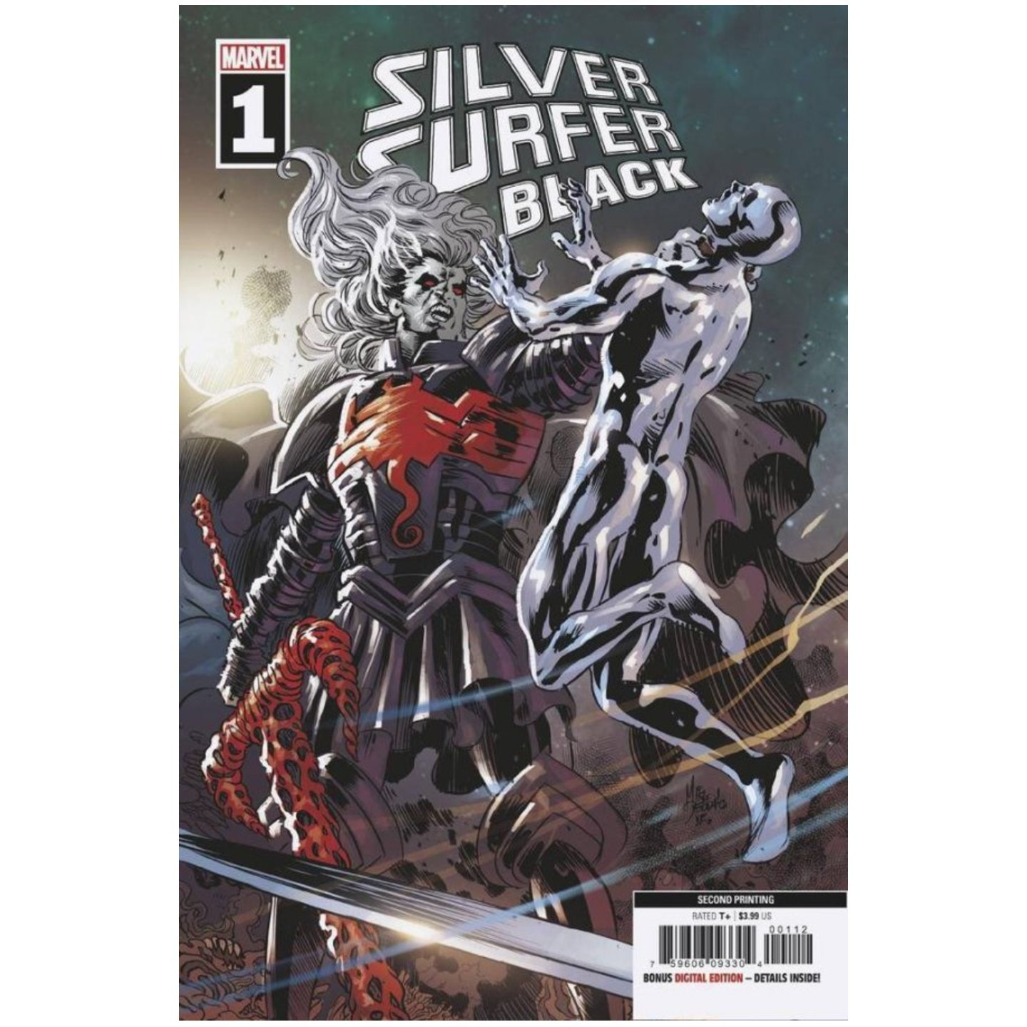 SILVER SURFER BLACK #1 2ND PRINT