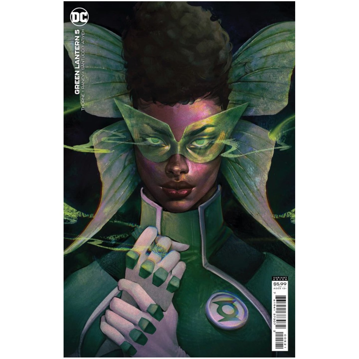 GREEN LANTERN #5 CVR B JULIET NNEKA CARD STOCK VAR