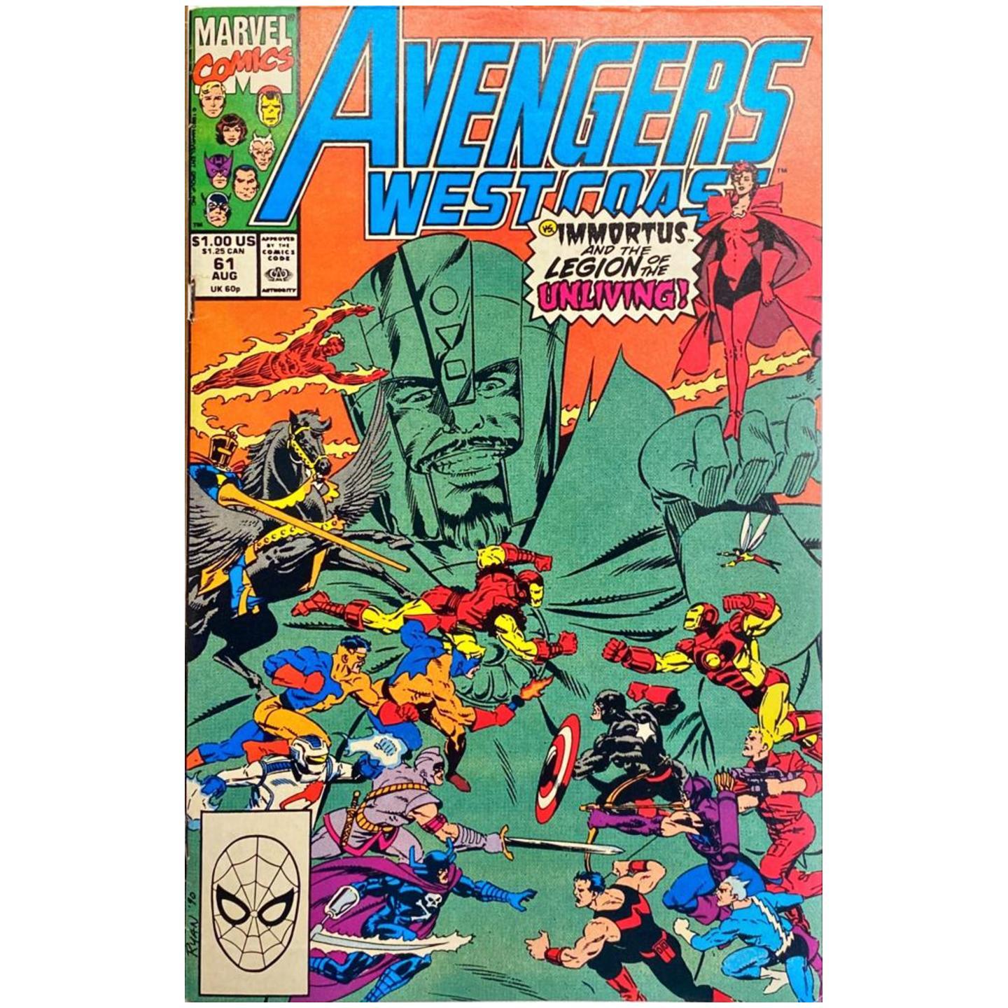 WEST COAST AVENGERS #61 