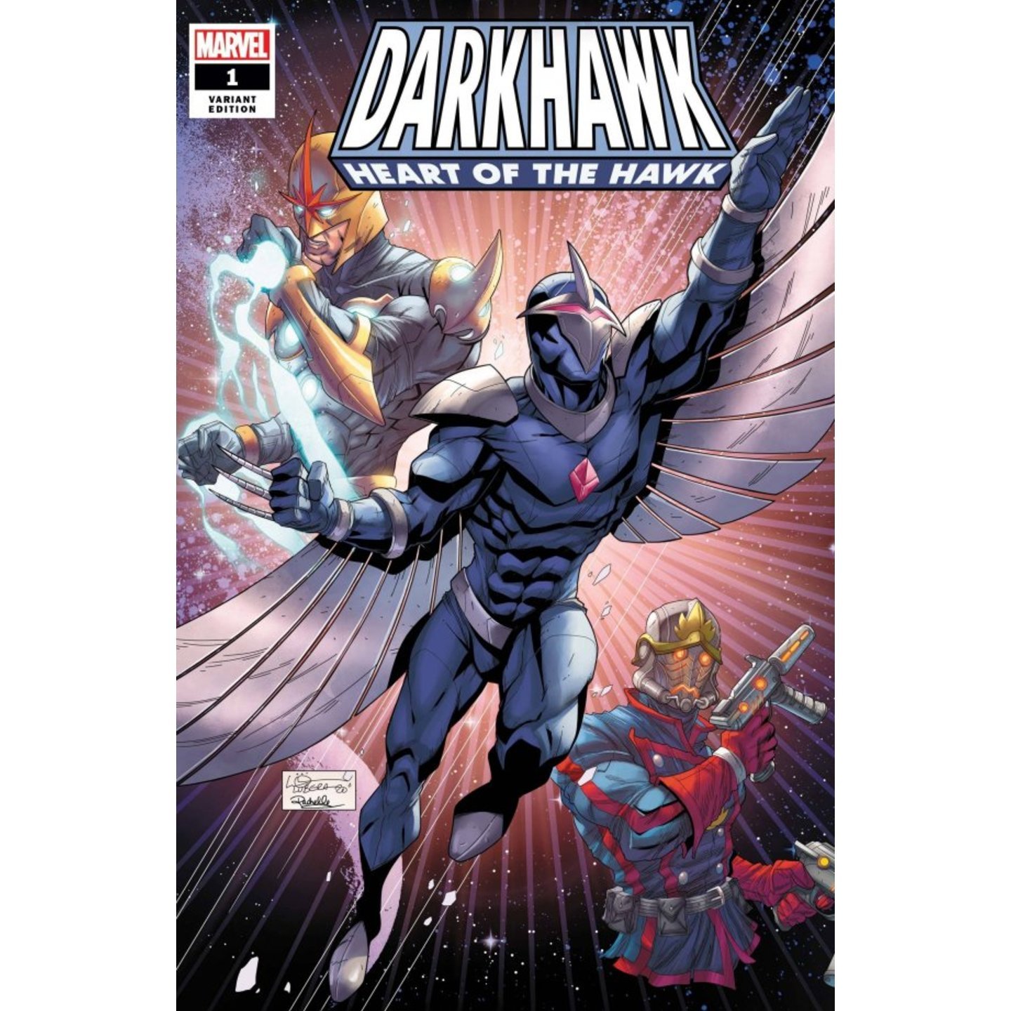 DARKHAWK HEART OF HAWK #1 LUBERA VAR