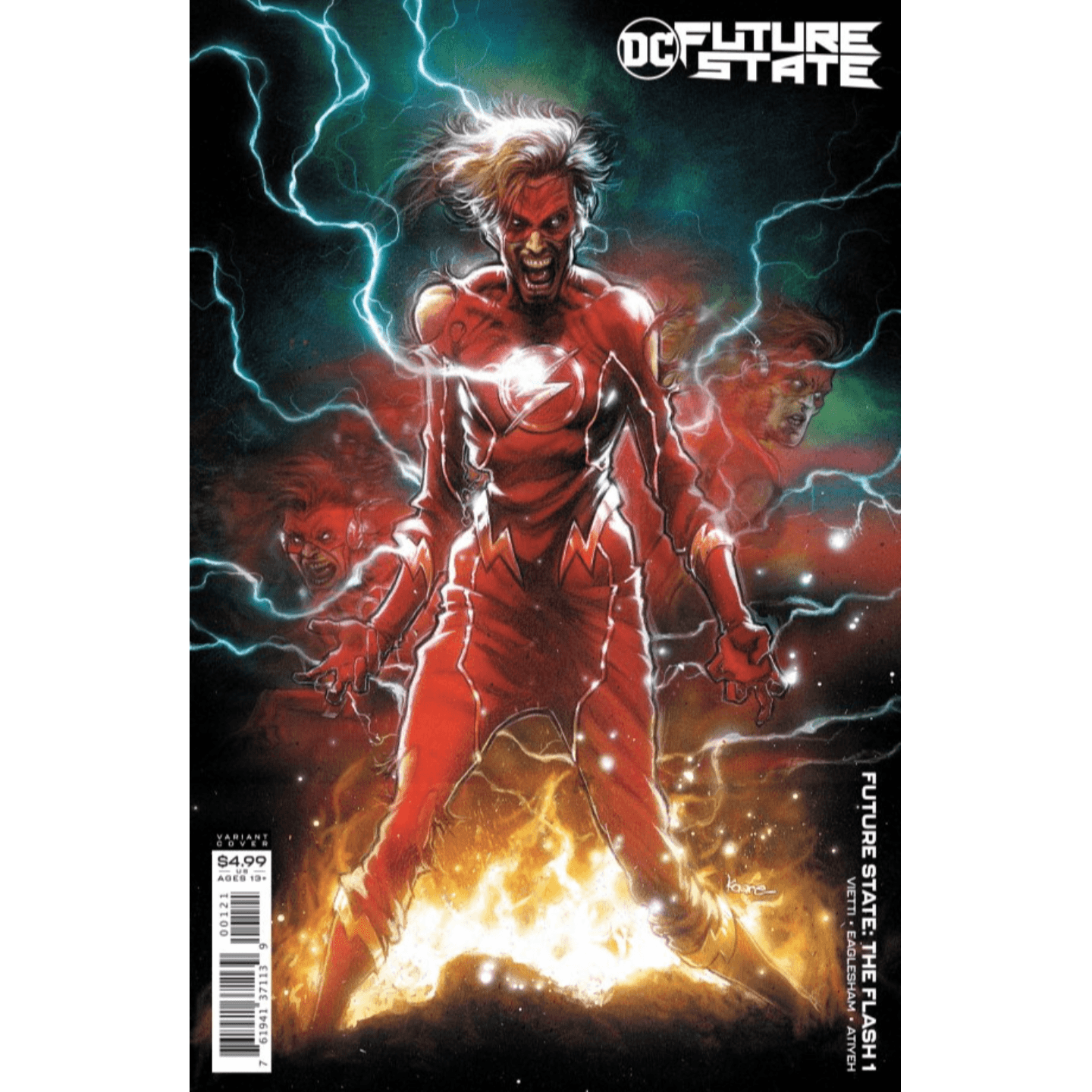 FUTURE STATE THE FLASH #1 (OF 2) CVR B KAARE ANDREWS CARD STOCK VAR