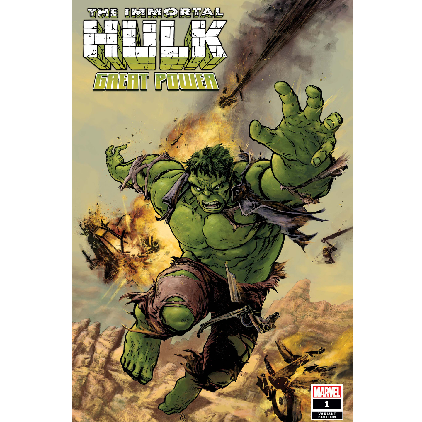 IMMORTAL HULK GREAT POWER 1 FIUMARA VAR