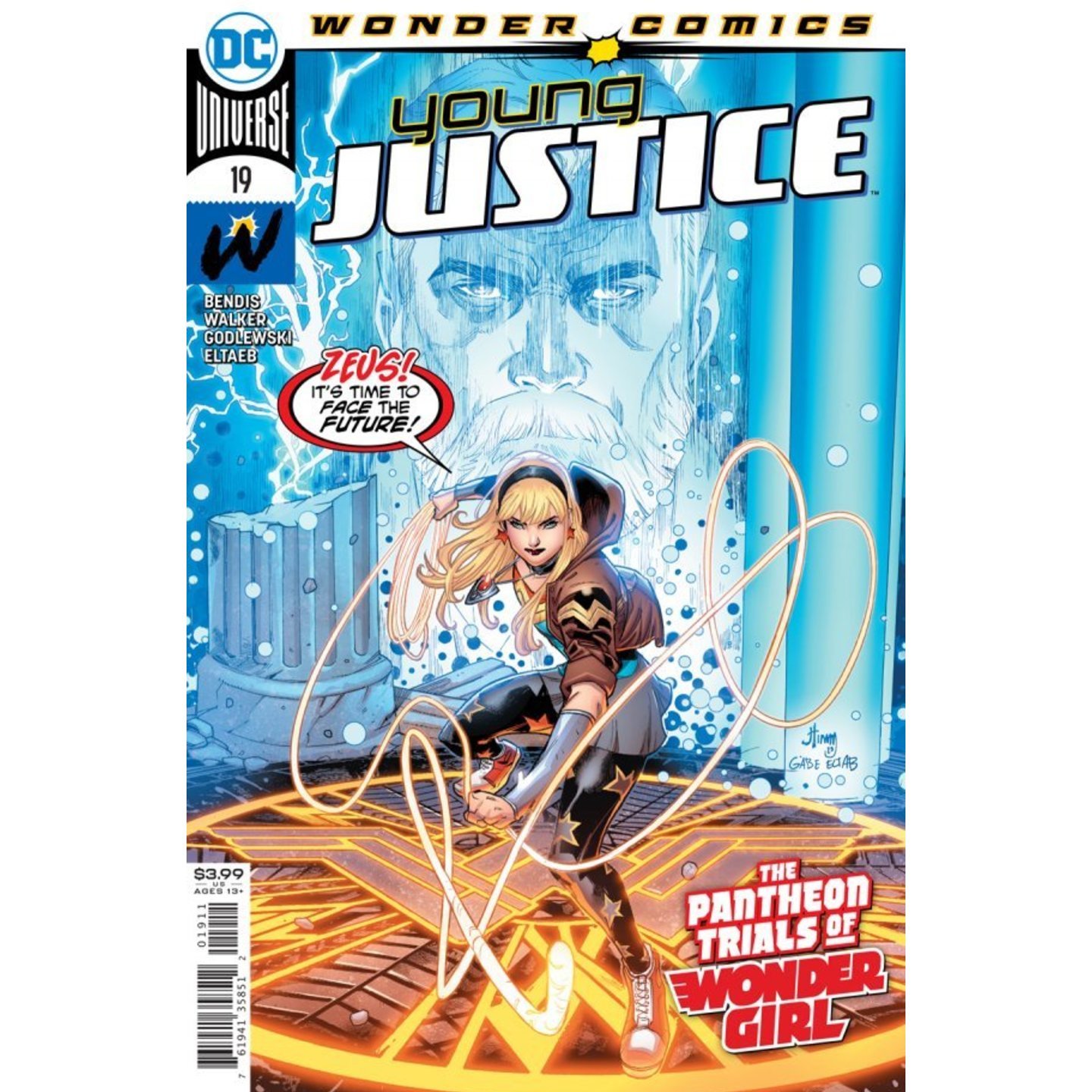 YOUNG JUSTICE #19 CVR A JOHN TIMMS