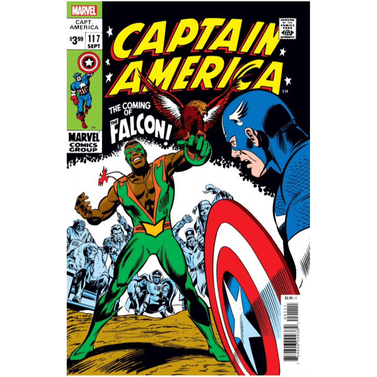 CAPTAIN AMERICA 117 FACSIMILE EDITION