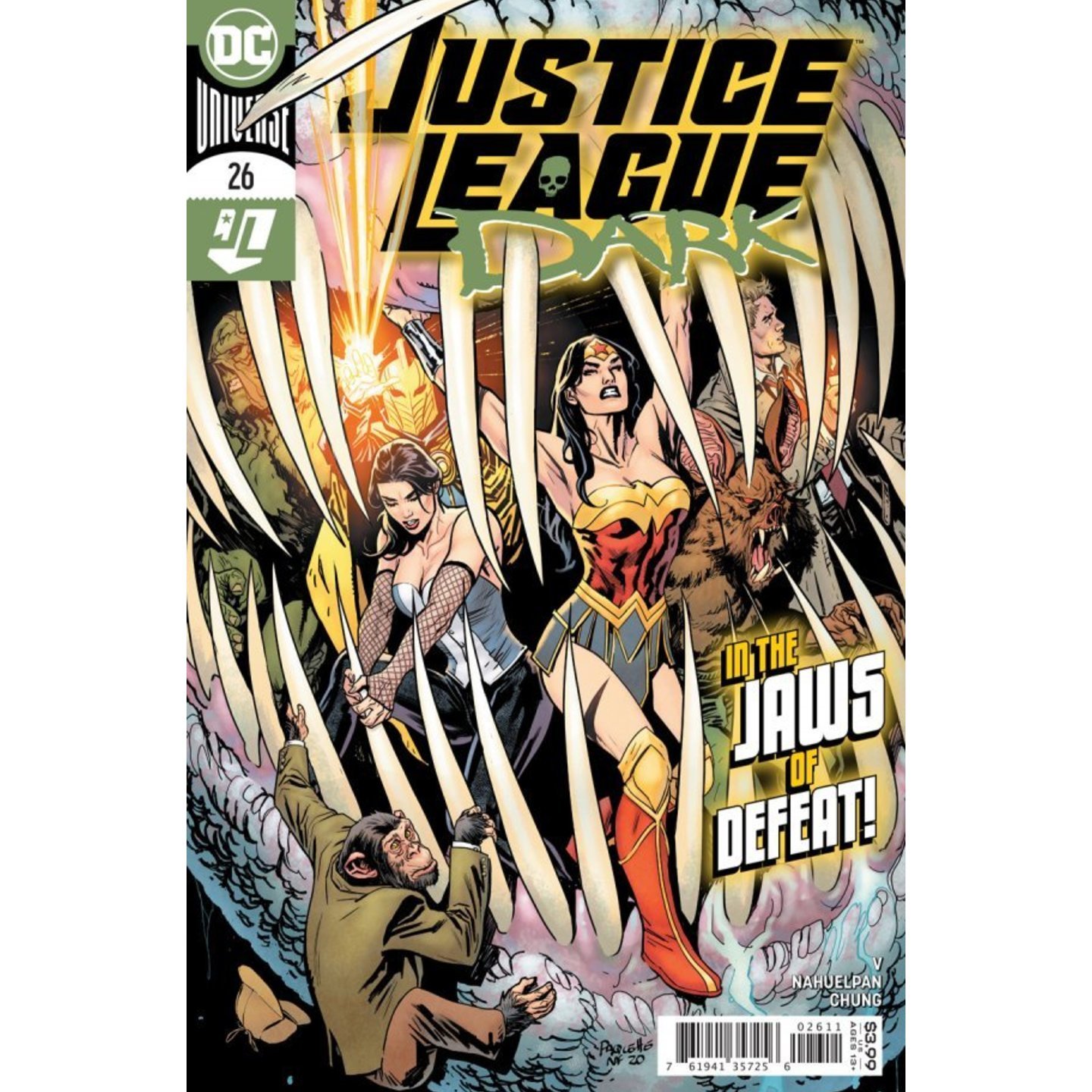 JUSTICE LEAGUE DARK #26 CVR A YANICK PAQUETTE