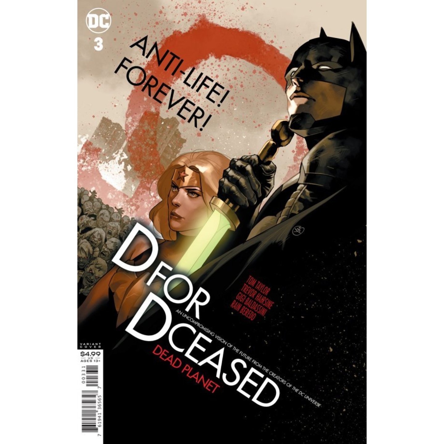 DCEASED DEAD PLANET #3 (OF 7) CVR C YASMINE PUTRI MOVIE HOMAGE CARD STOCK VAR