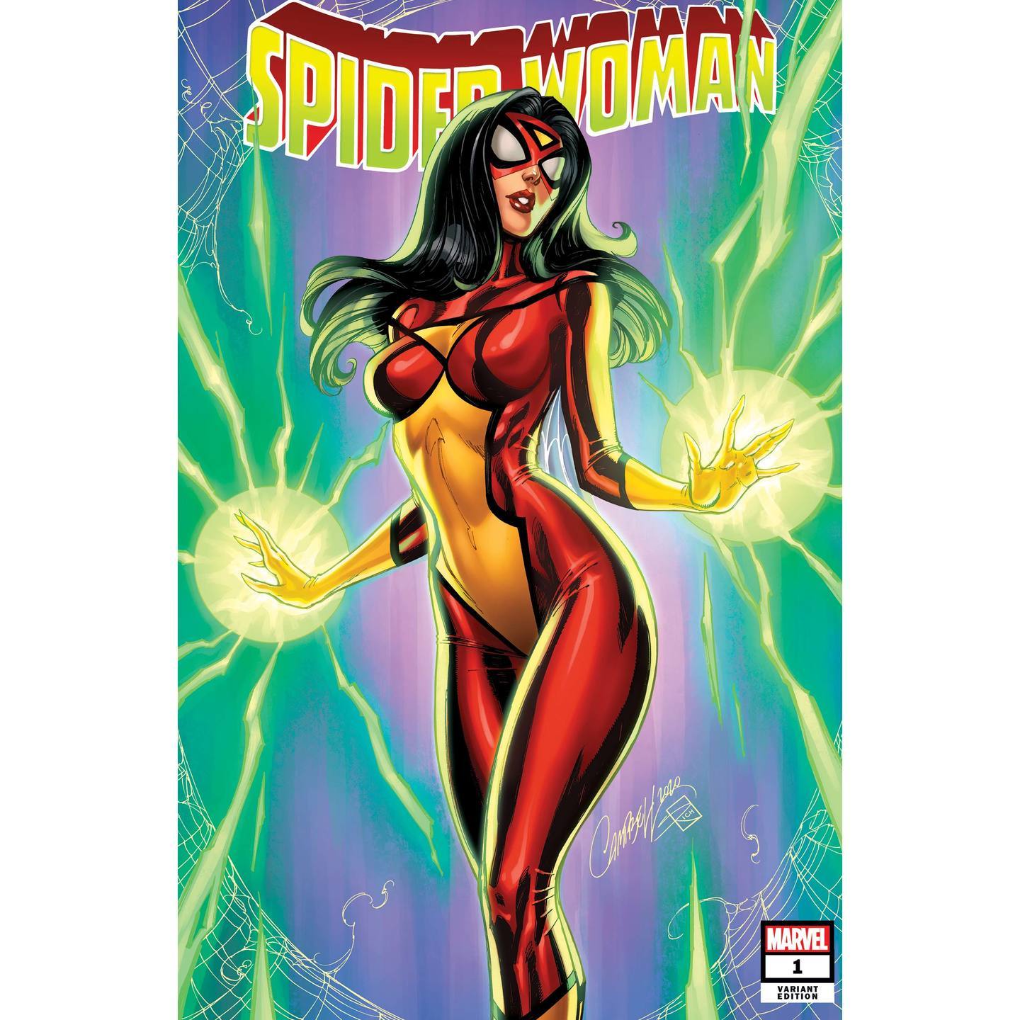 SPIDER-WOMAN 1 JS CAMPBELL VAR