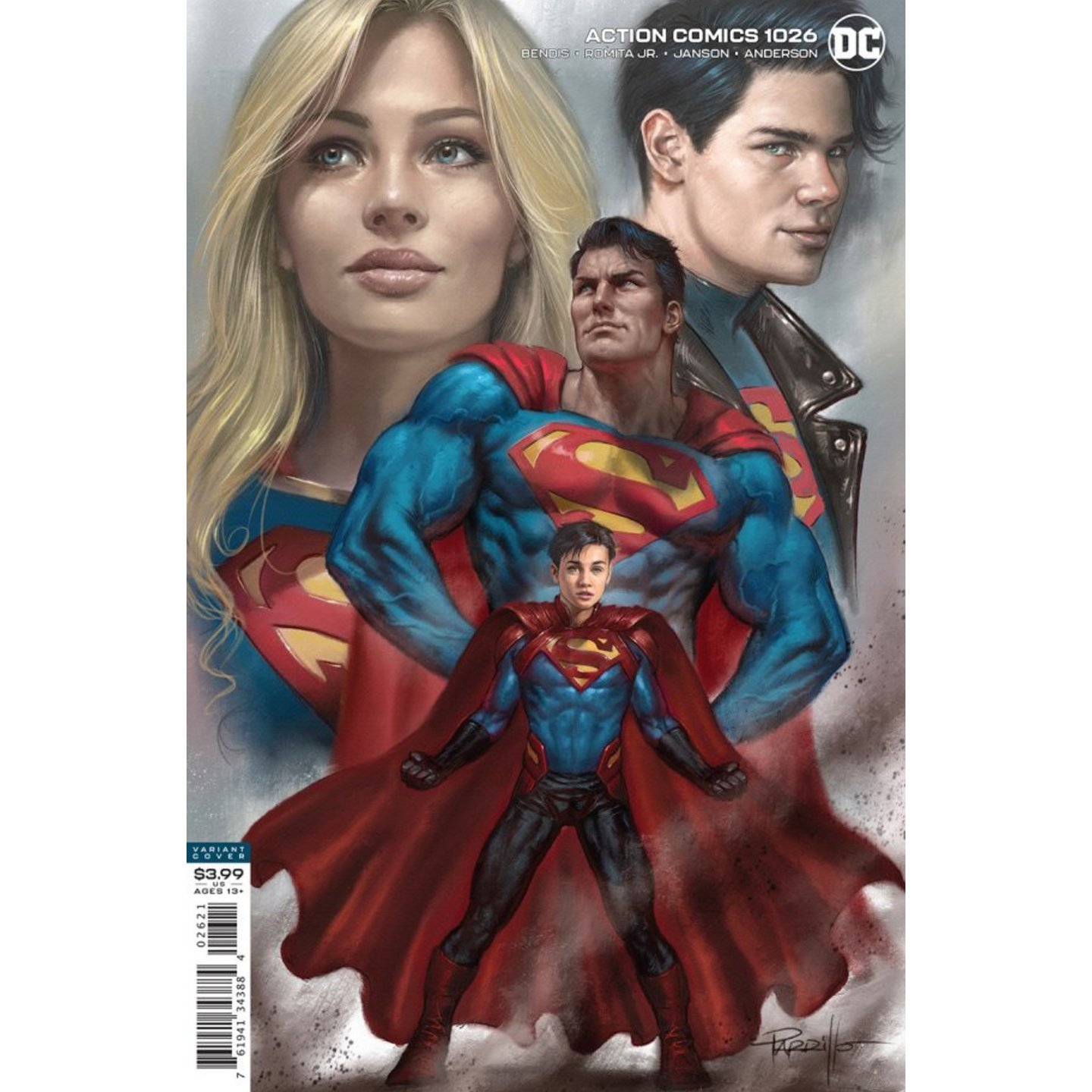 ACTION COMICS #1026 CVR B LUCIO PARRILLO VAR