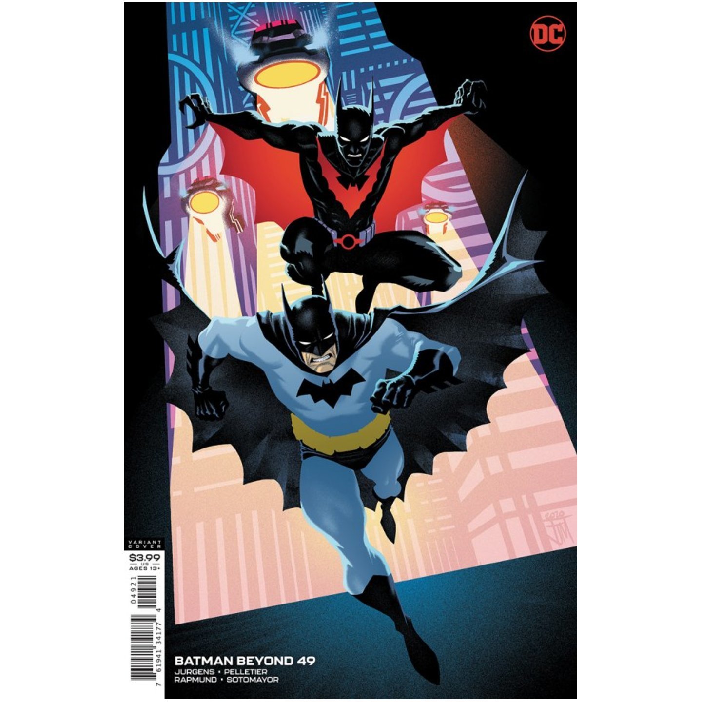 BATMAN BEYOND #49 CVR B FRANCIS MANAPUL VAR