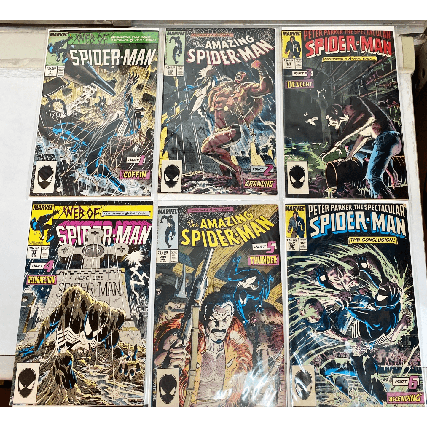 SPIDER-MAN  KRAVEN LAST HUNT PART 1 - 6