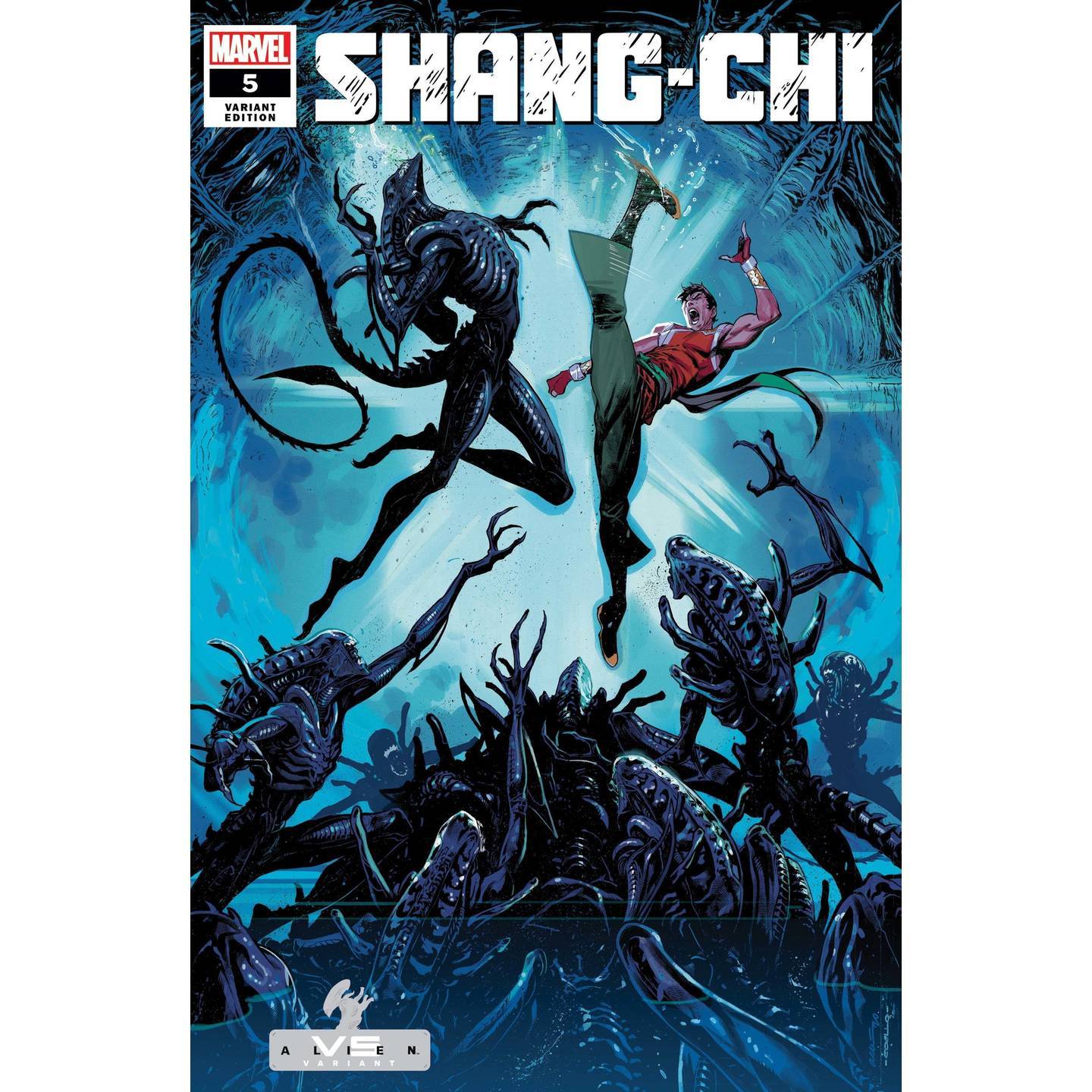 SHANG-CHI #5 (OF 5) COELLO MARVEL VS ALIEN VAR