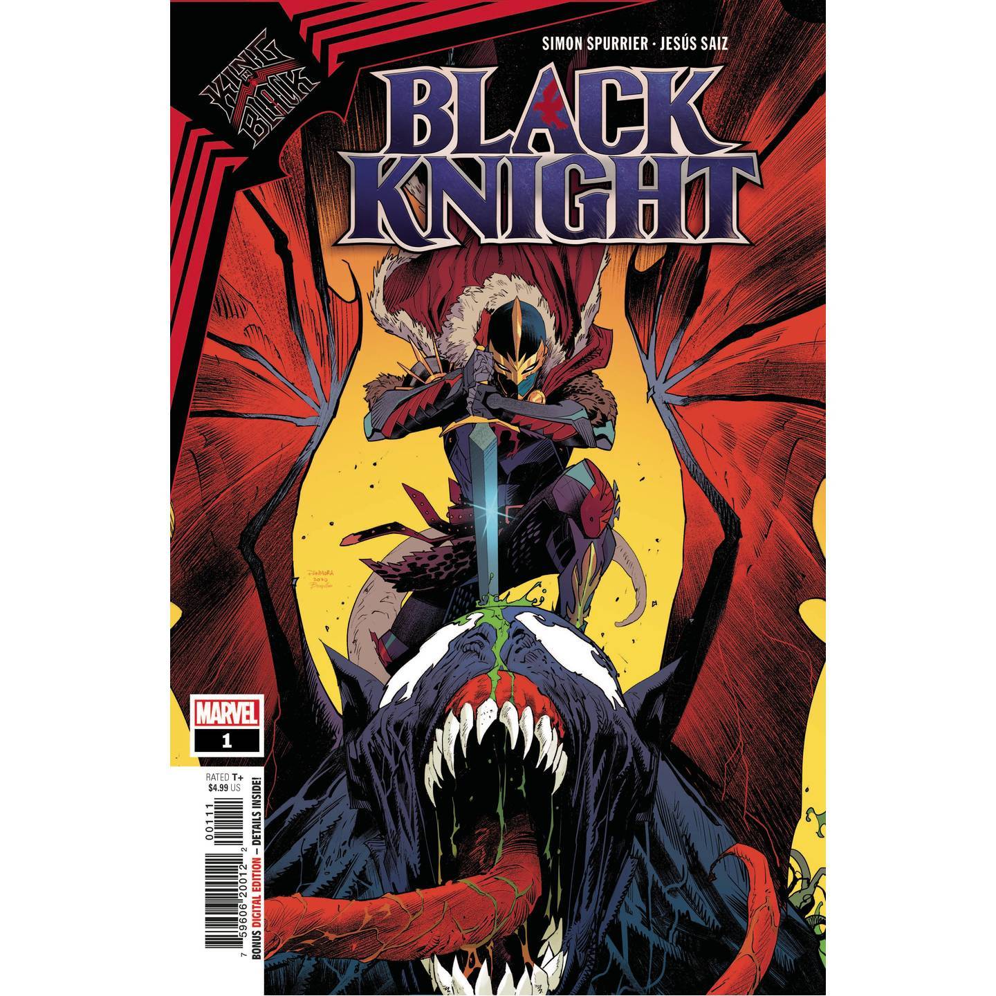 KING IN BLACK BLACK KNIGHT #1